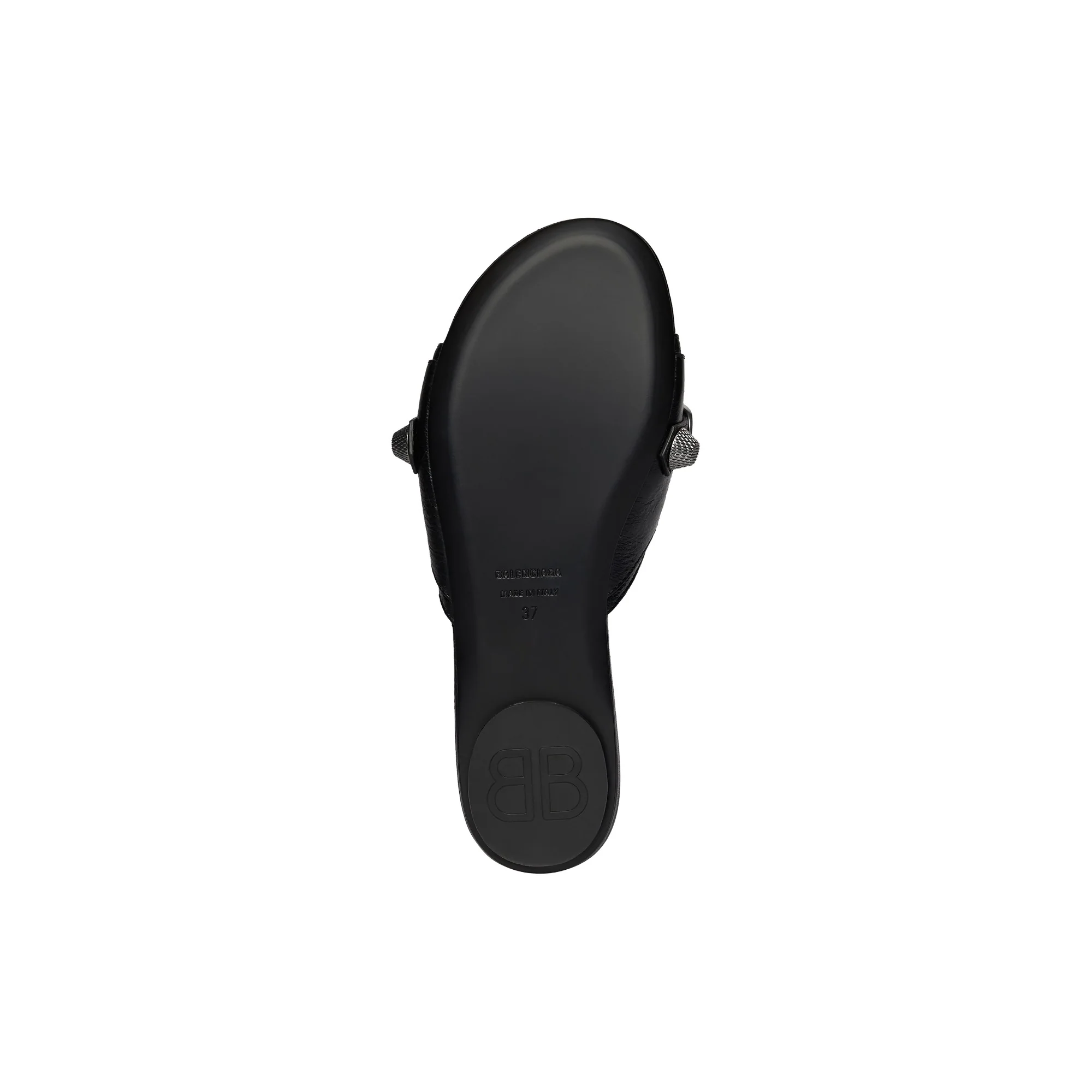 Cagole Sandal Flat Arena/Abs - Black/Silver - Image 7