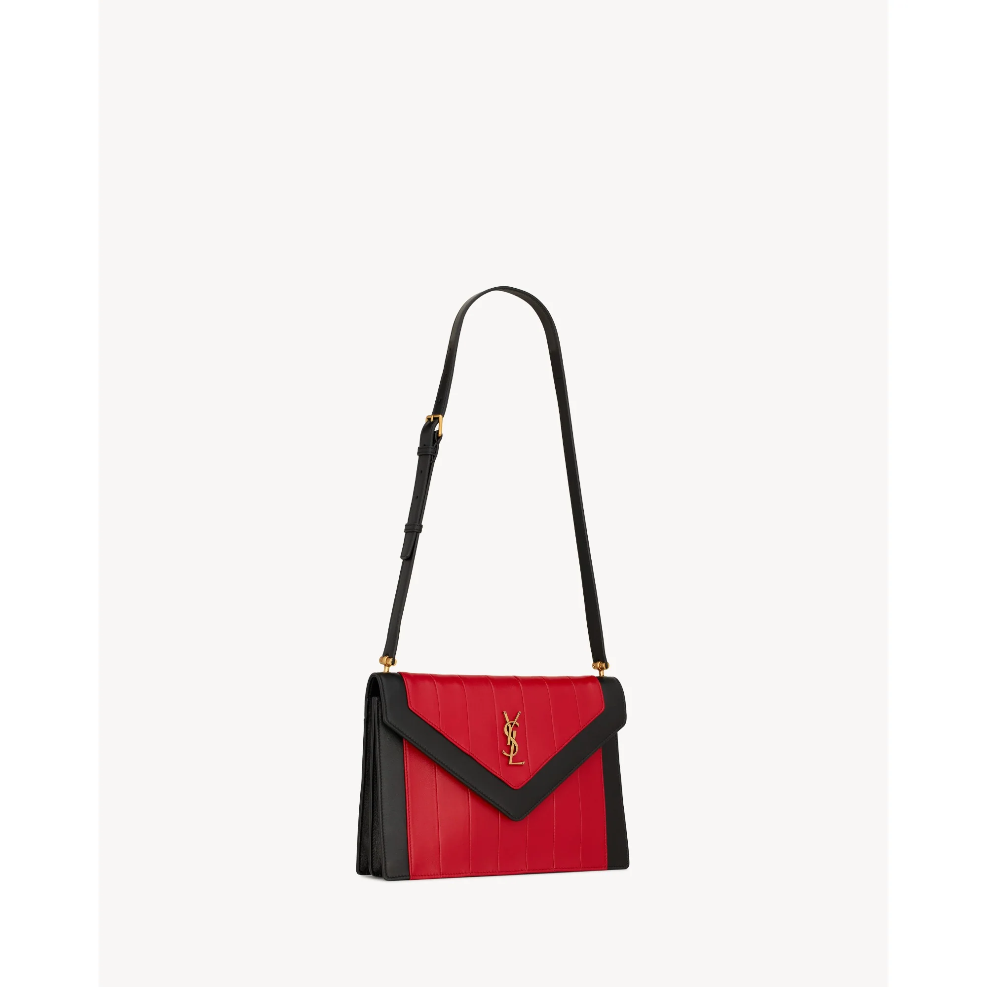 Medium Gaby Satchel - Dk Cherry/Nero - Image 5