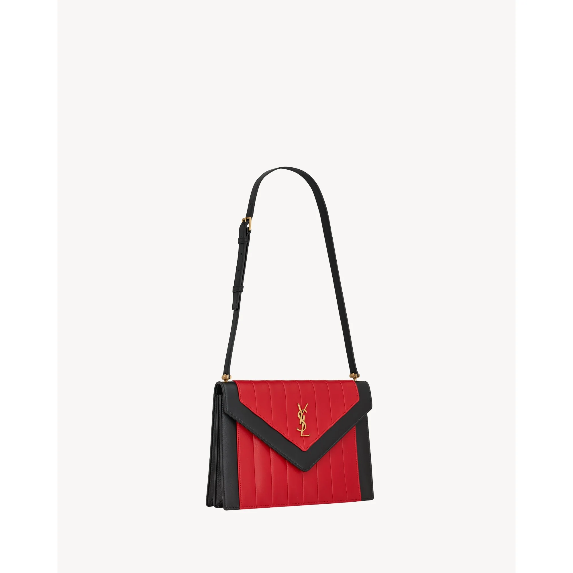 Medium Gaby Satchel - Dk Cherry/Nero - Image 6