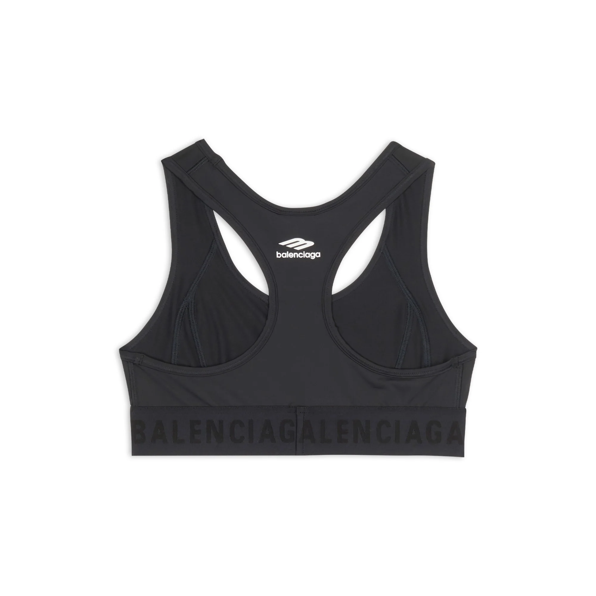 Bra Athletic Sports - Black/White - Image 2