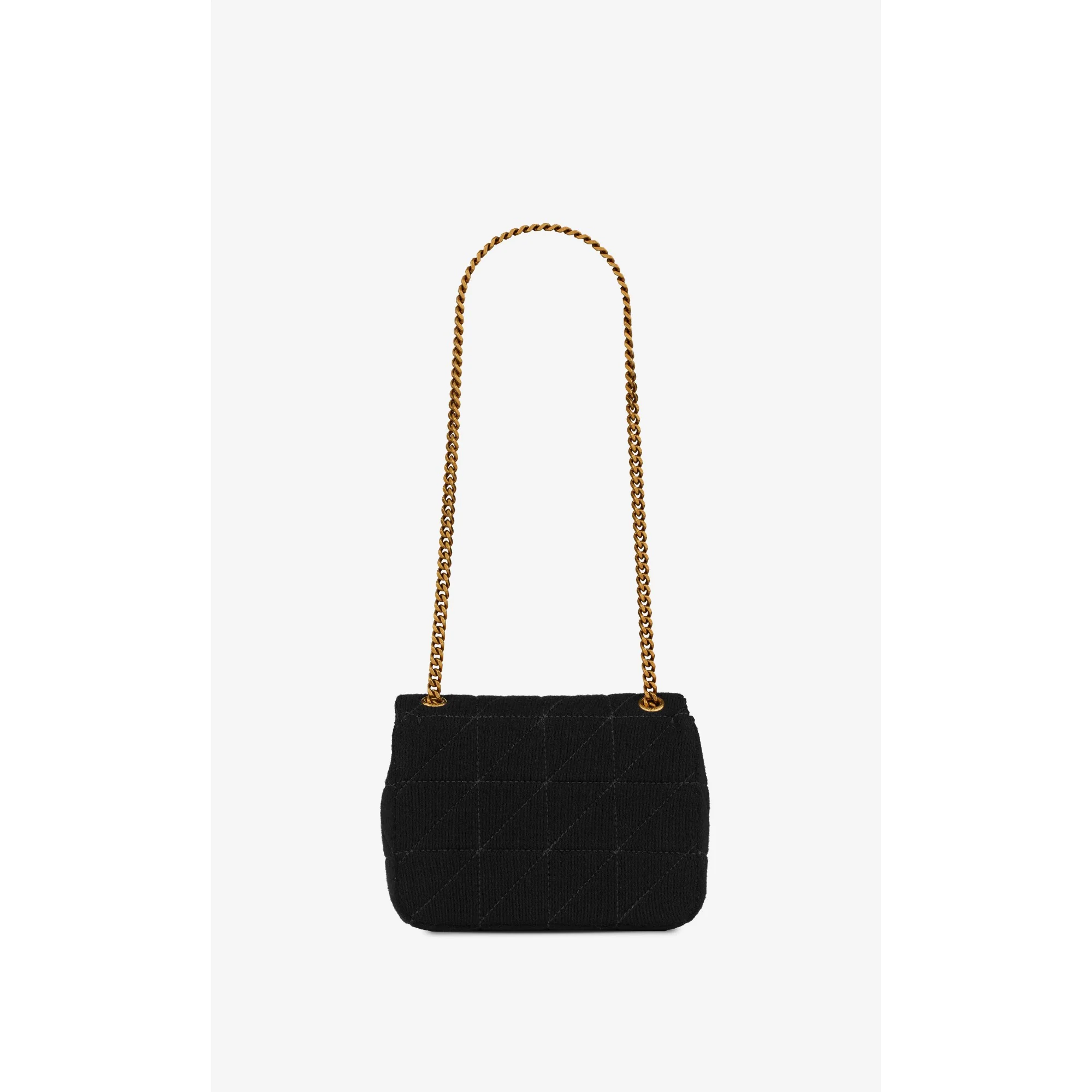 Small Jamie Lock Chain Bag - Nero - Image 2