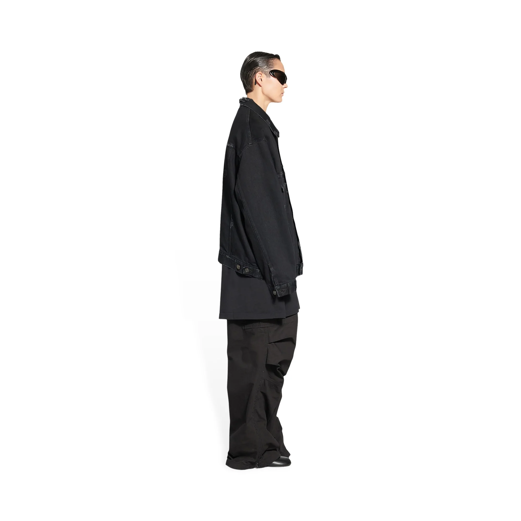 Large Fit Jacket - Rubber Black W - Image 5
