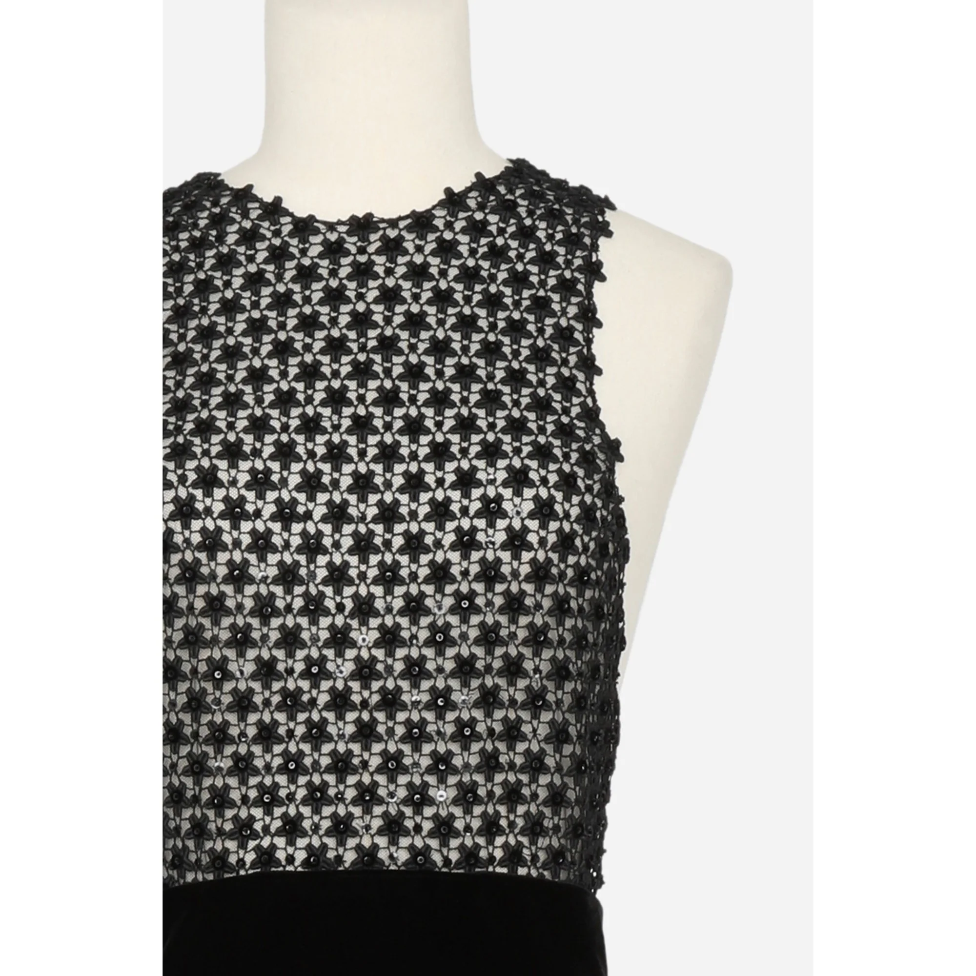 Robe Velours Cupro Organic - Noir - Image 5