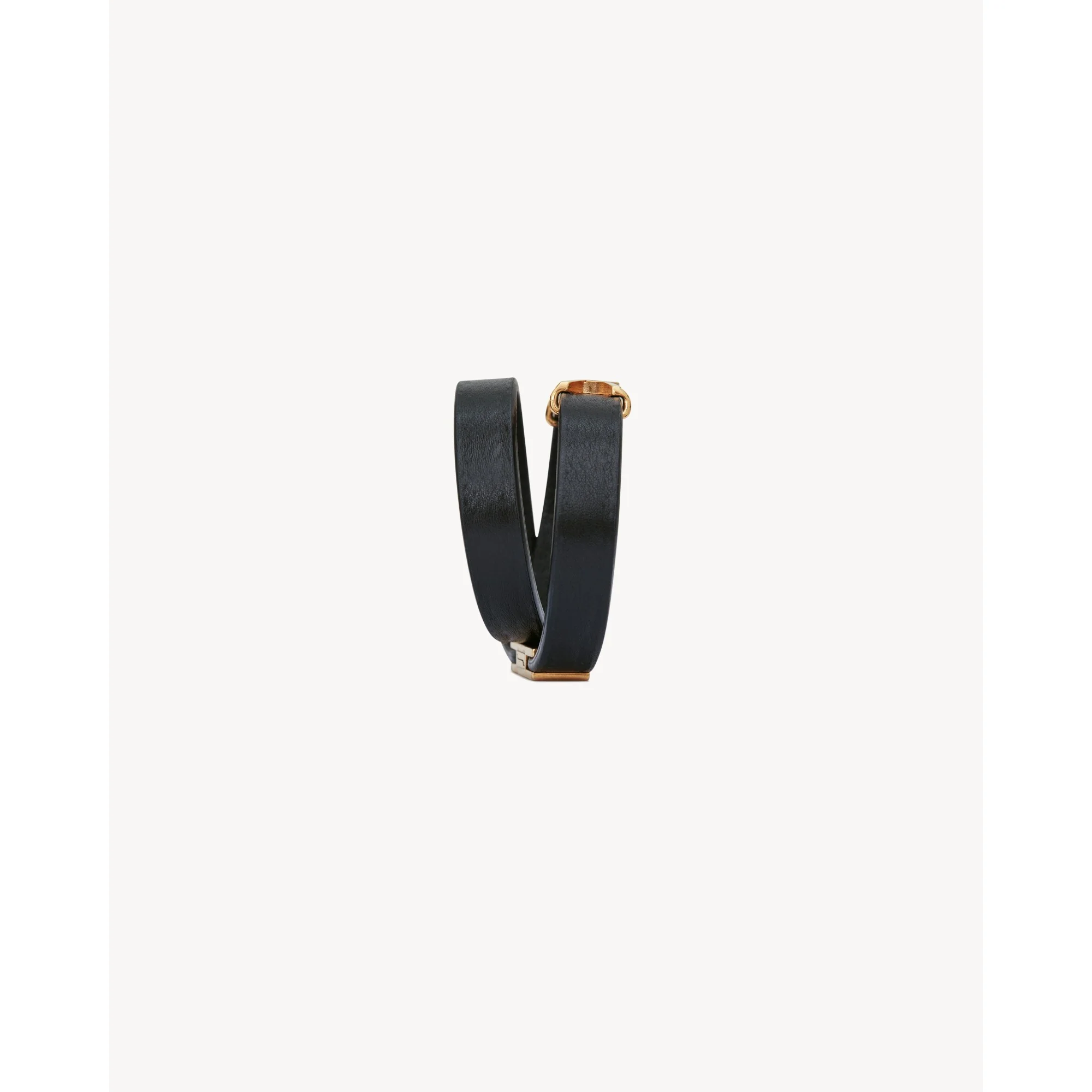 Double Wrap YSL Bracelet - Nero - Image 3