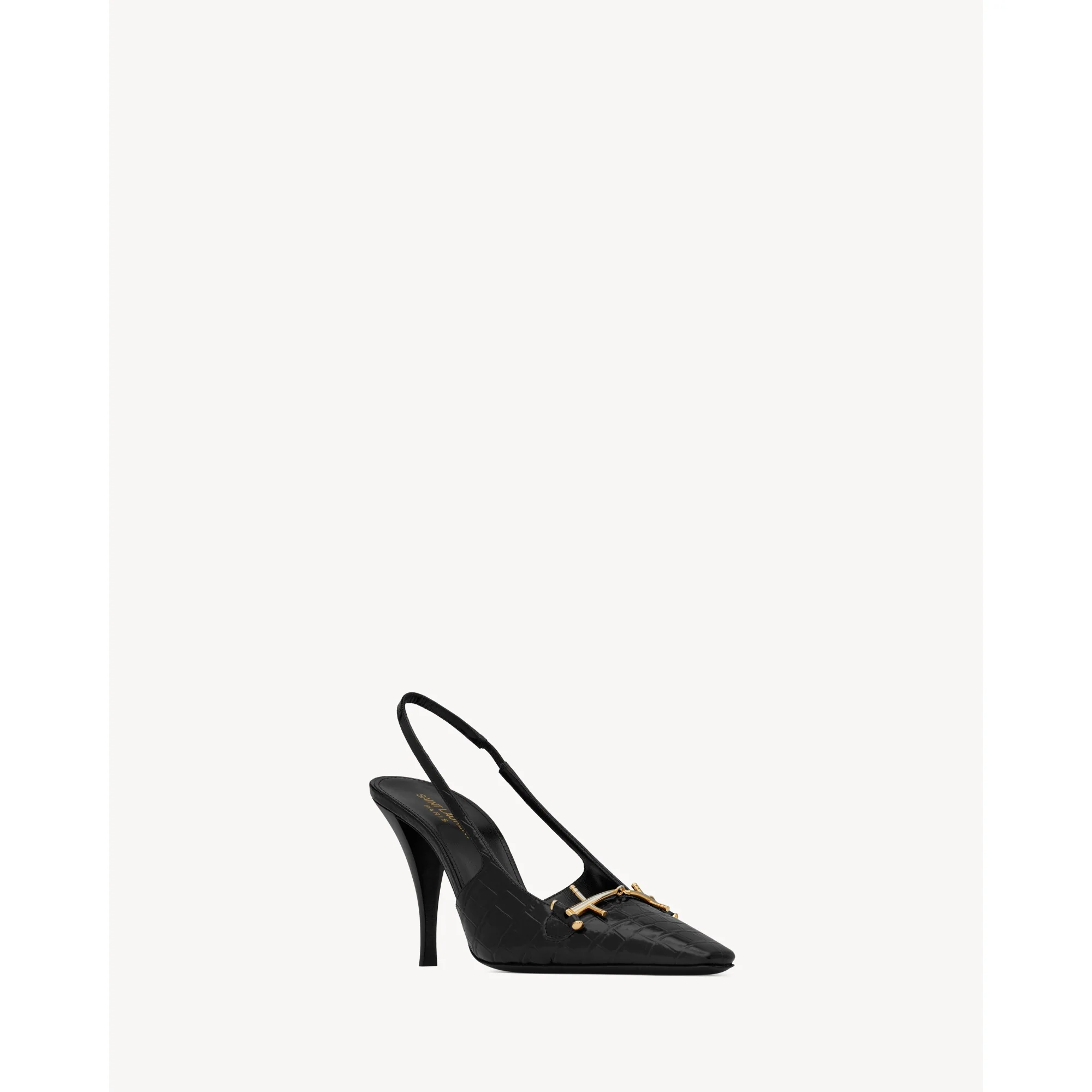 Blade 90 Slingback Pump - Nero - Image 3