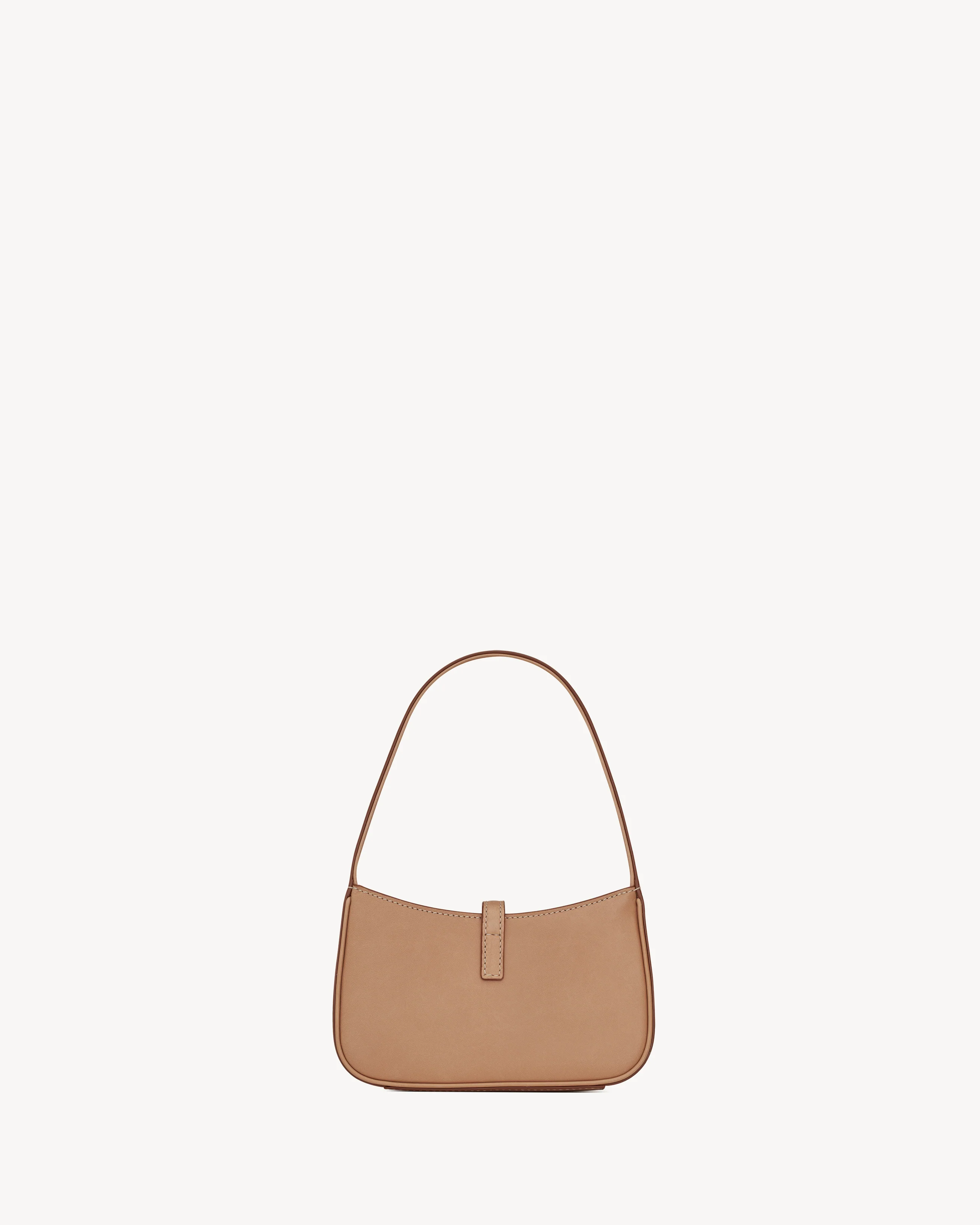 Mini Le 5 A 7 Hobo Bag - Vintage Brown Gold - Image 2