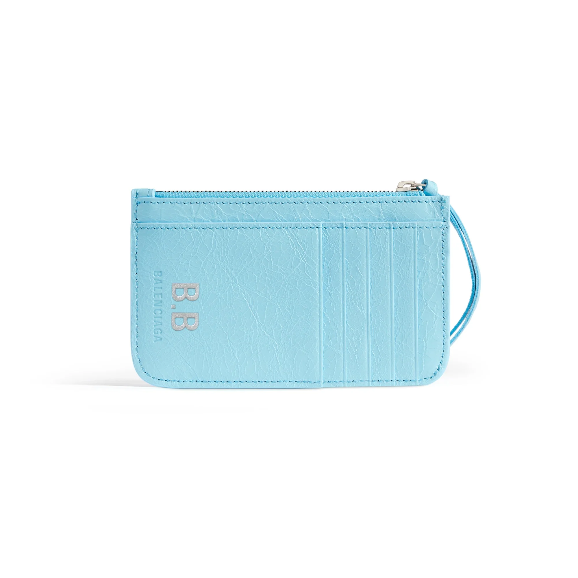 Le Cagole Long Coin & Card - Sea Blue - Image 4