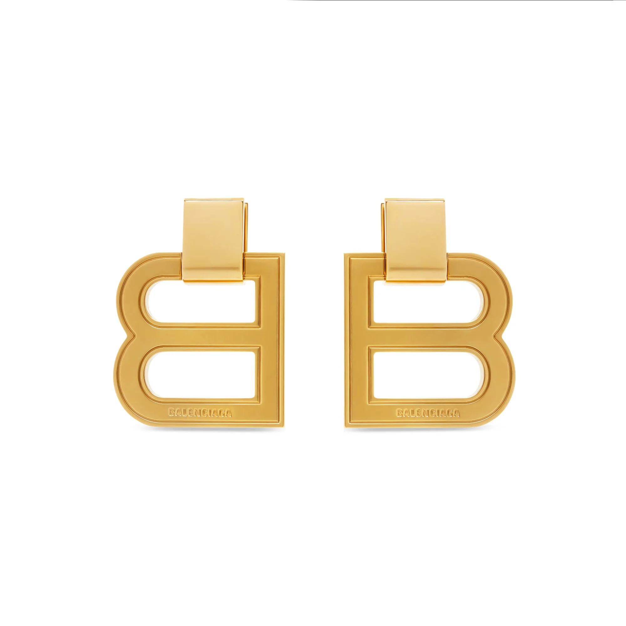 Hourglass XL Earrings P - Gold