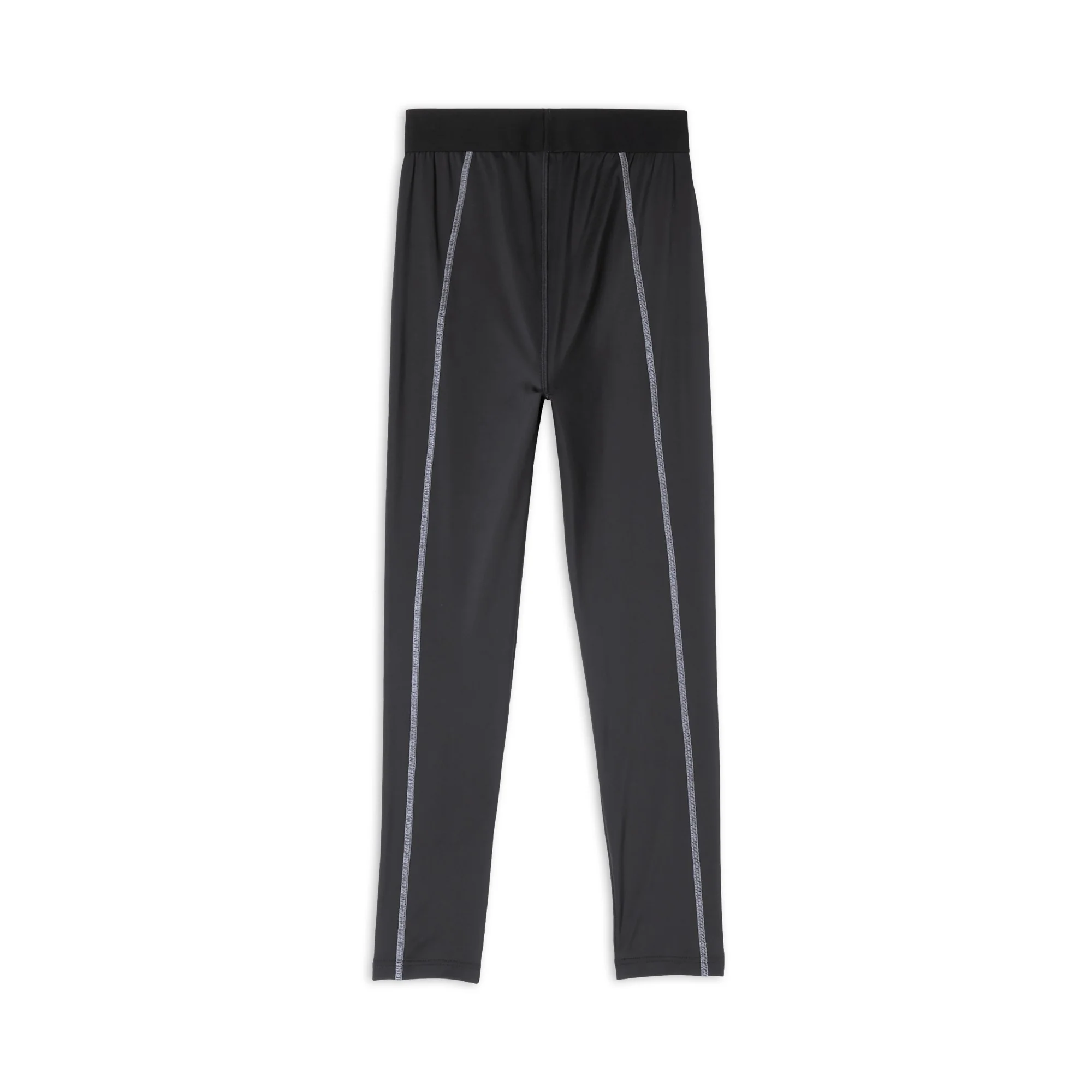 Leg Athletic Cut Leggins - Black/Grey - Image 2