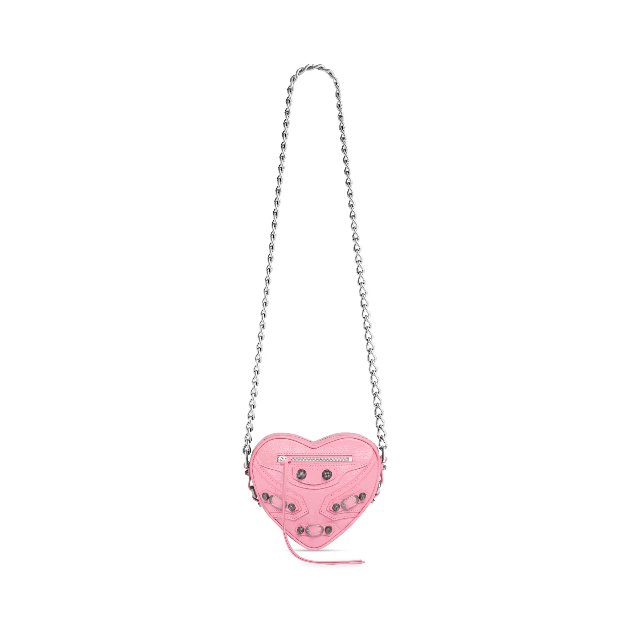 Le Cagole Heart Mini Bag - Sweet Pink