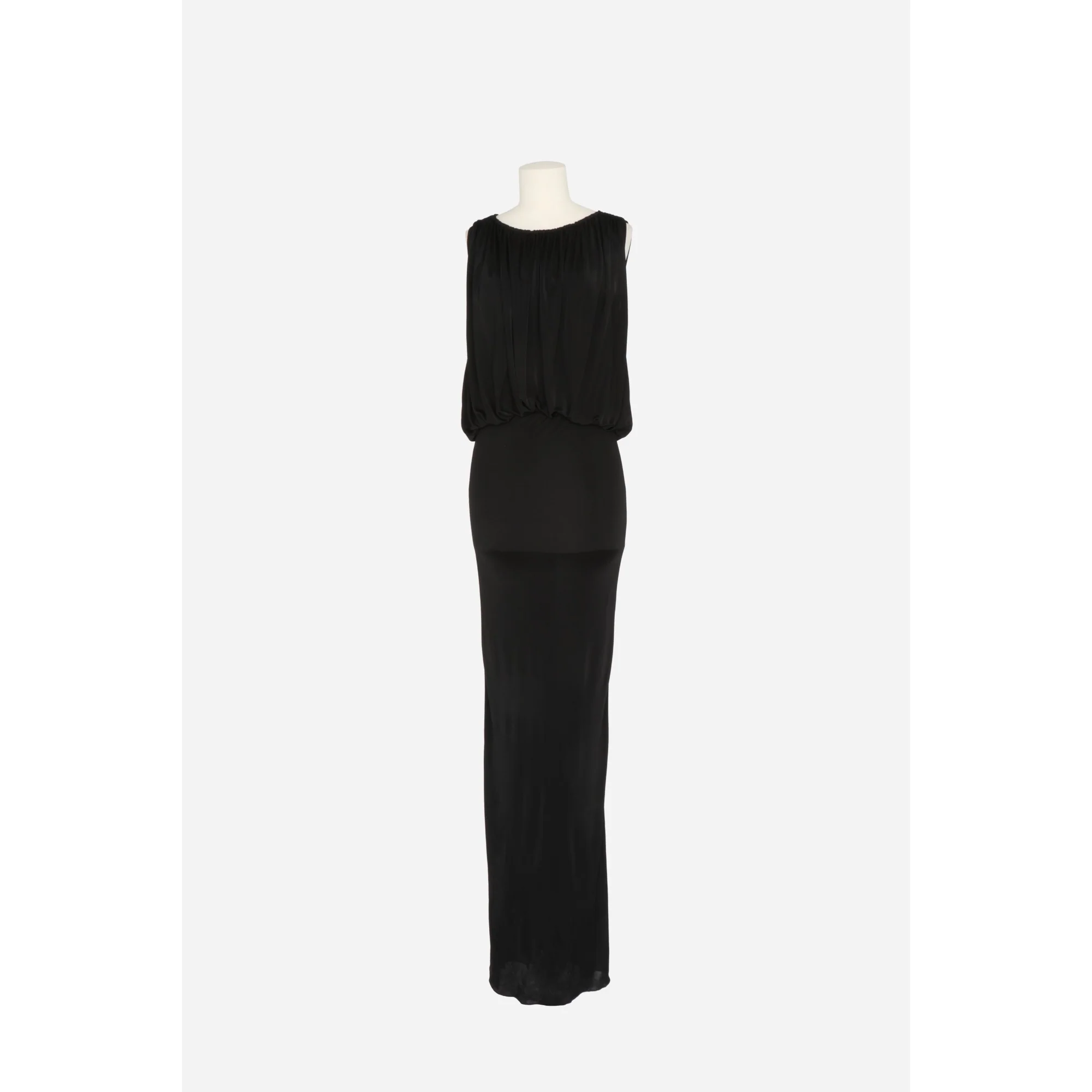 Robe Jersey Shiny - Noir