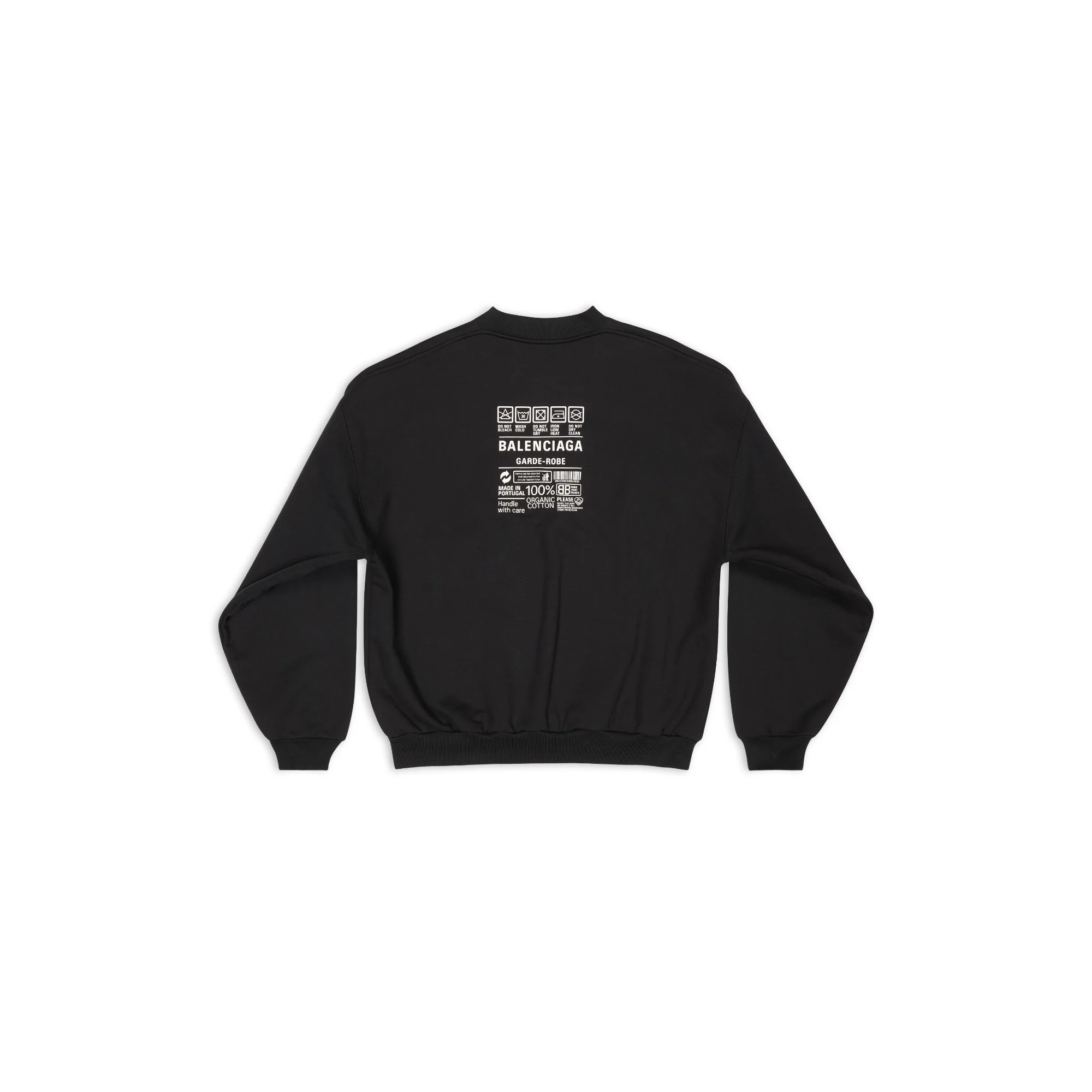 Crewneck Sweater - Black/White - Image 2
