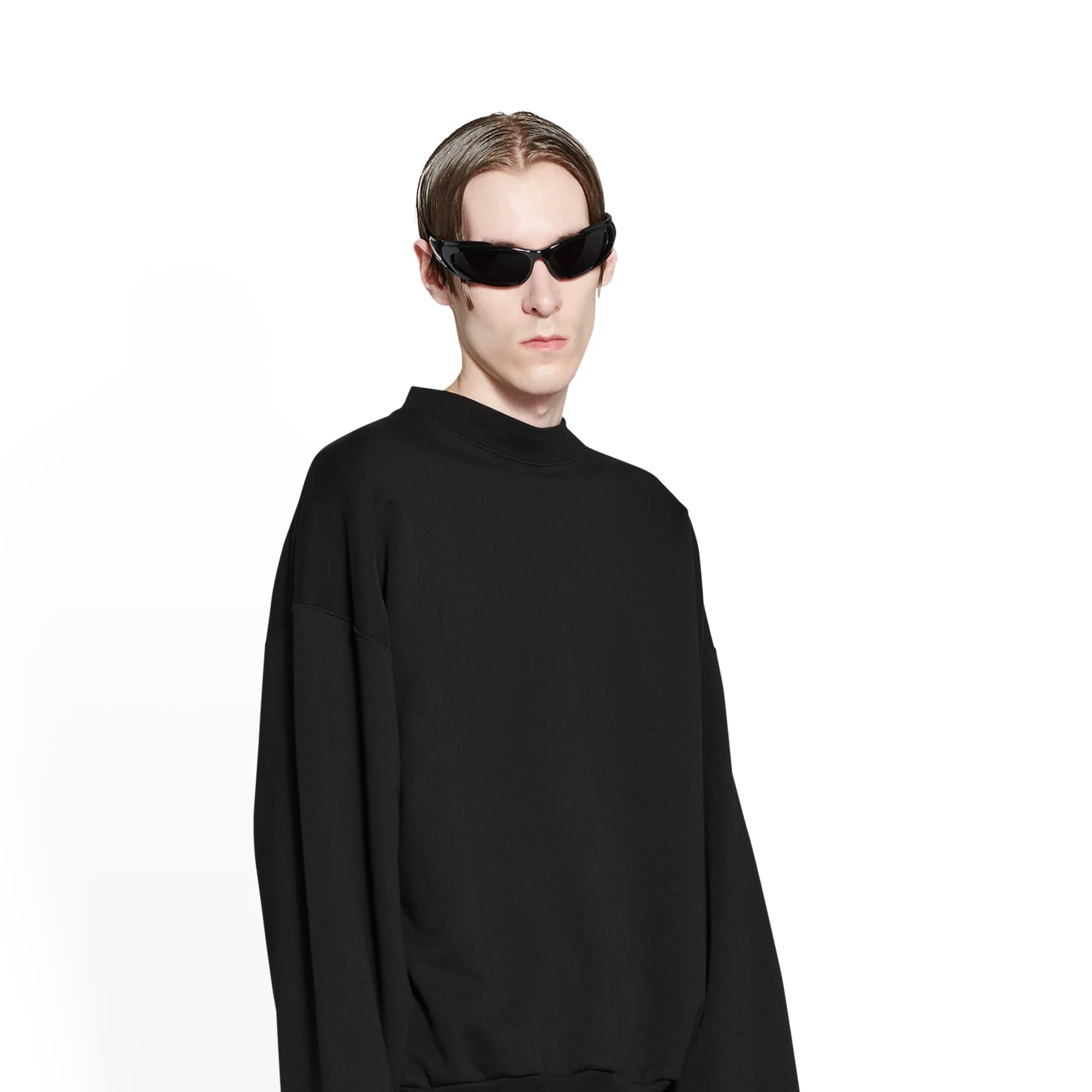 Crewneck Sweater - Black/White - Image 6