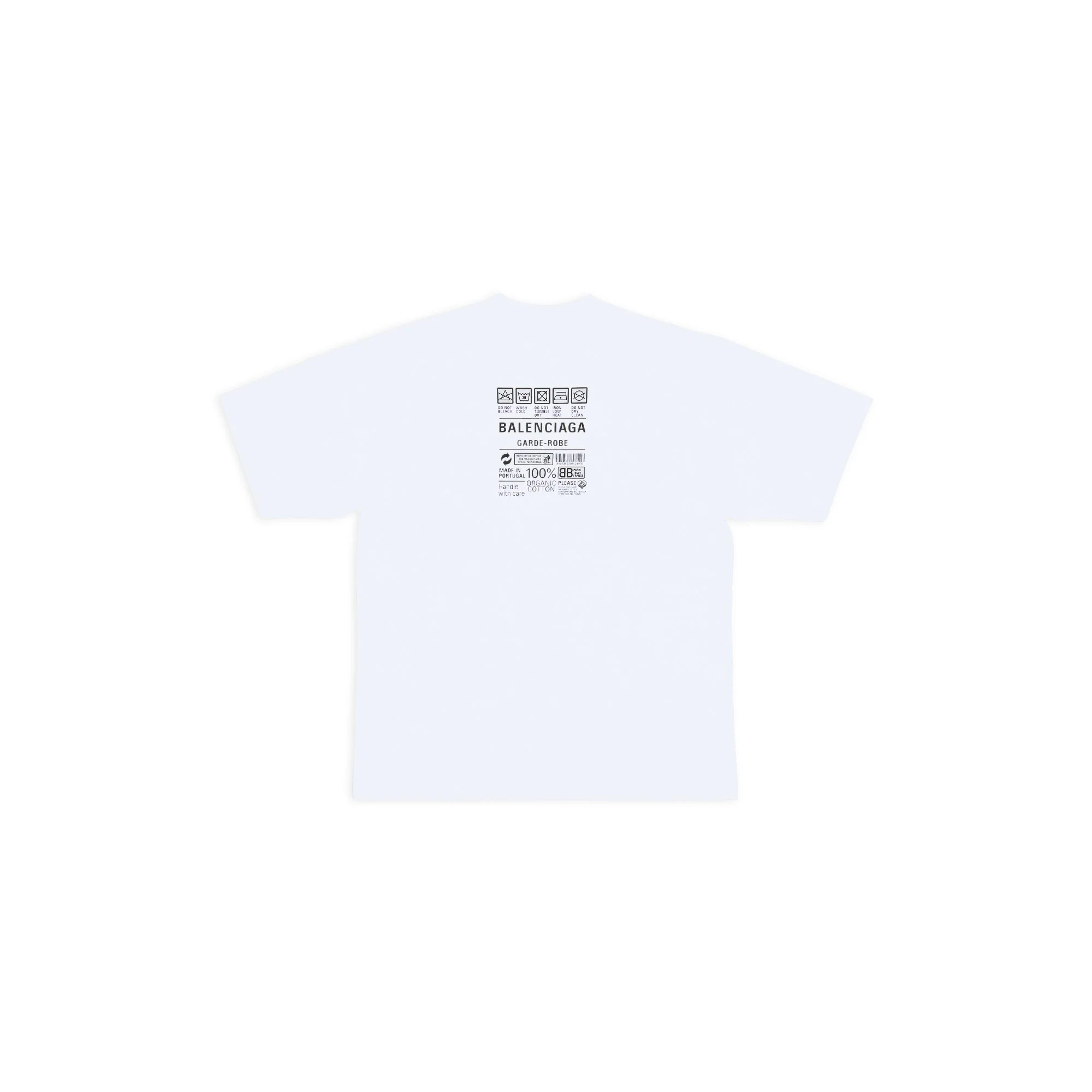 Medium Fit T-Shirt - White/Black