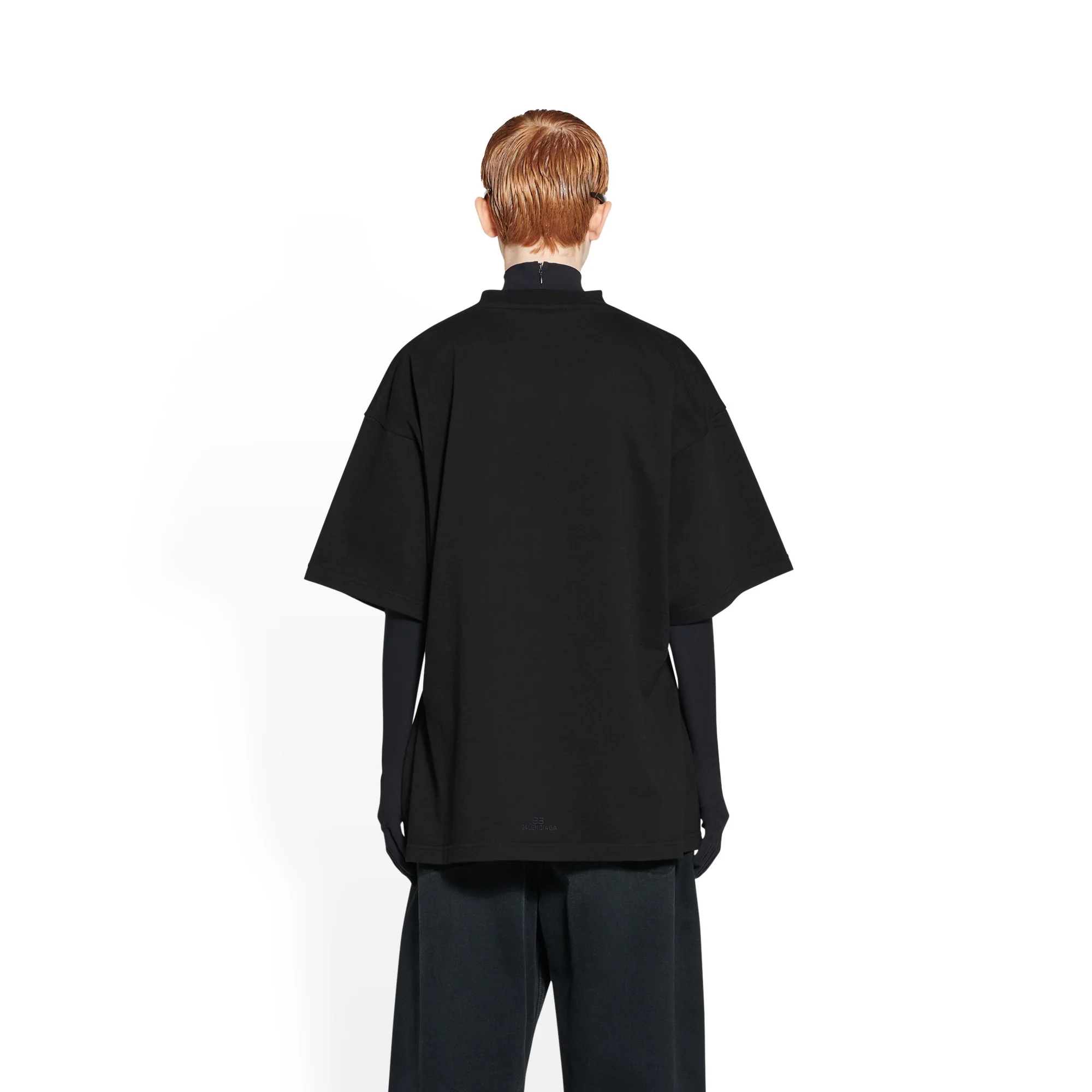 Hourglass T-Shirt - Black/Black - Image 3
