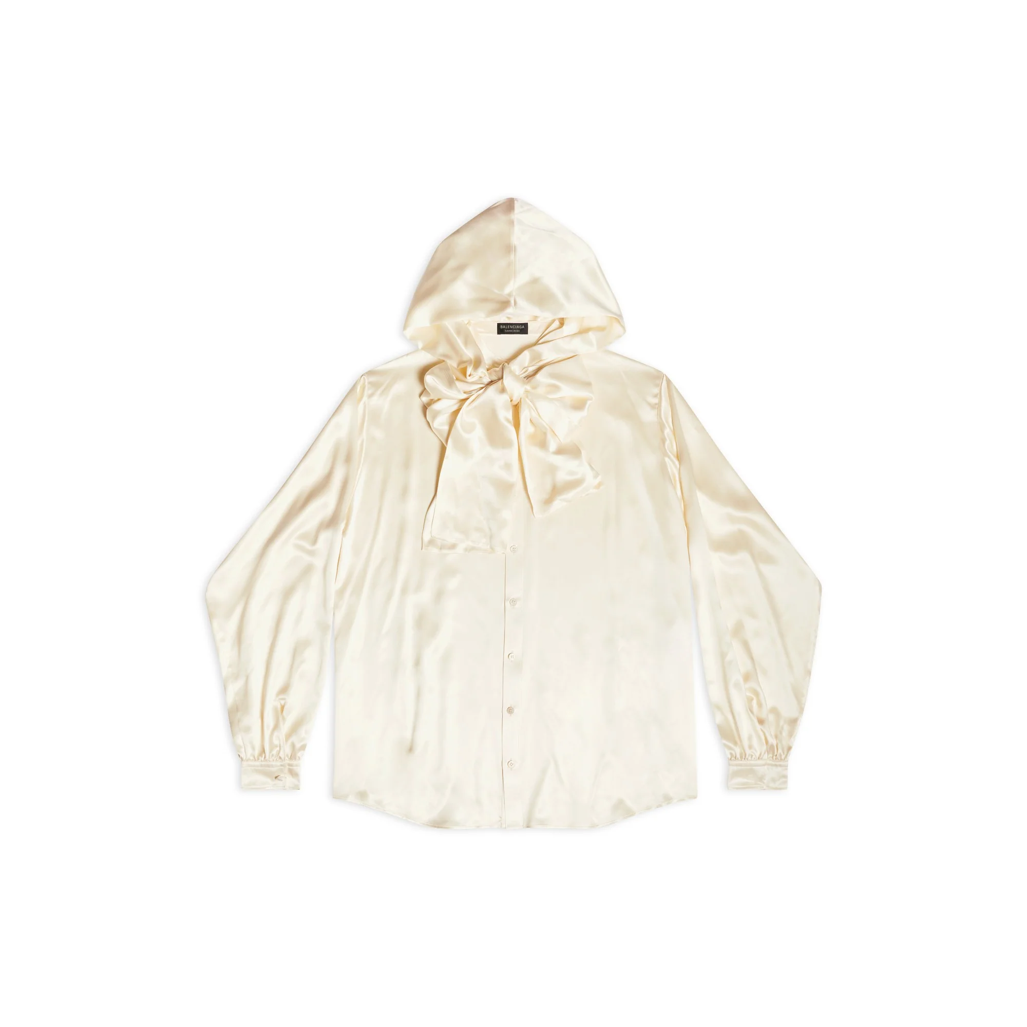 Hooded Blouse - Ivory