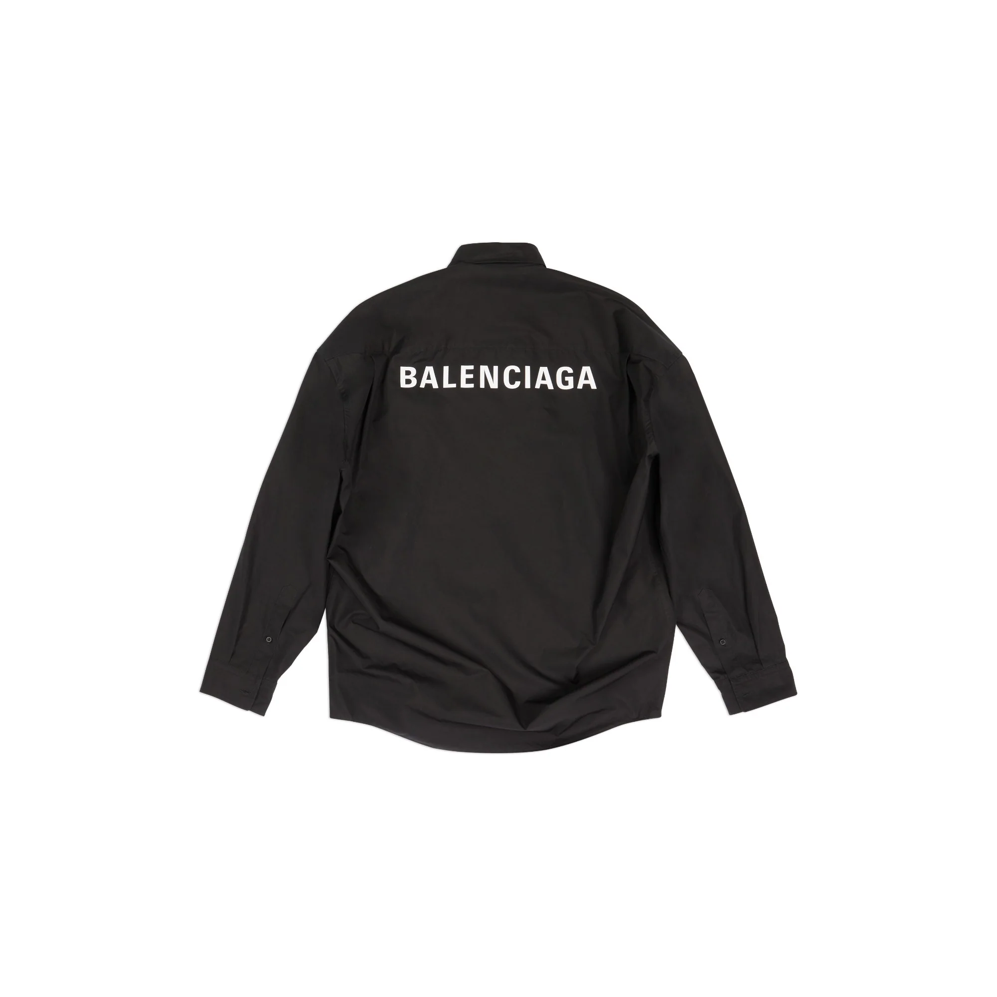 Cocoon Shirt - Black - Image 2