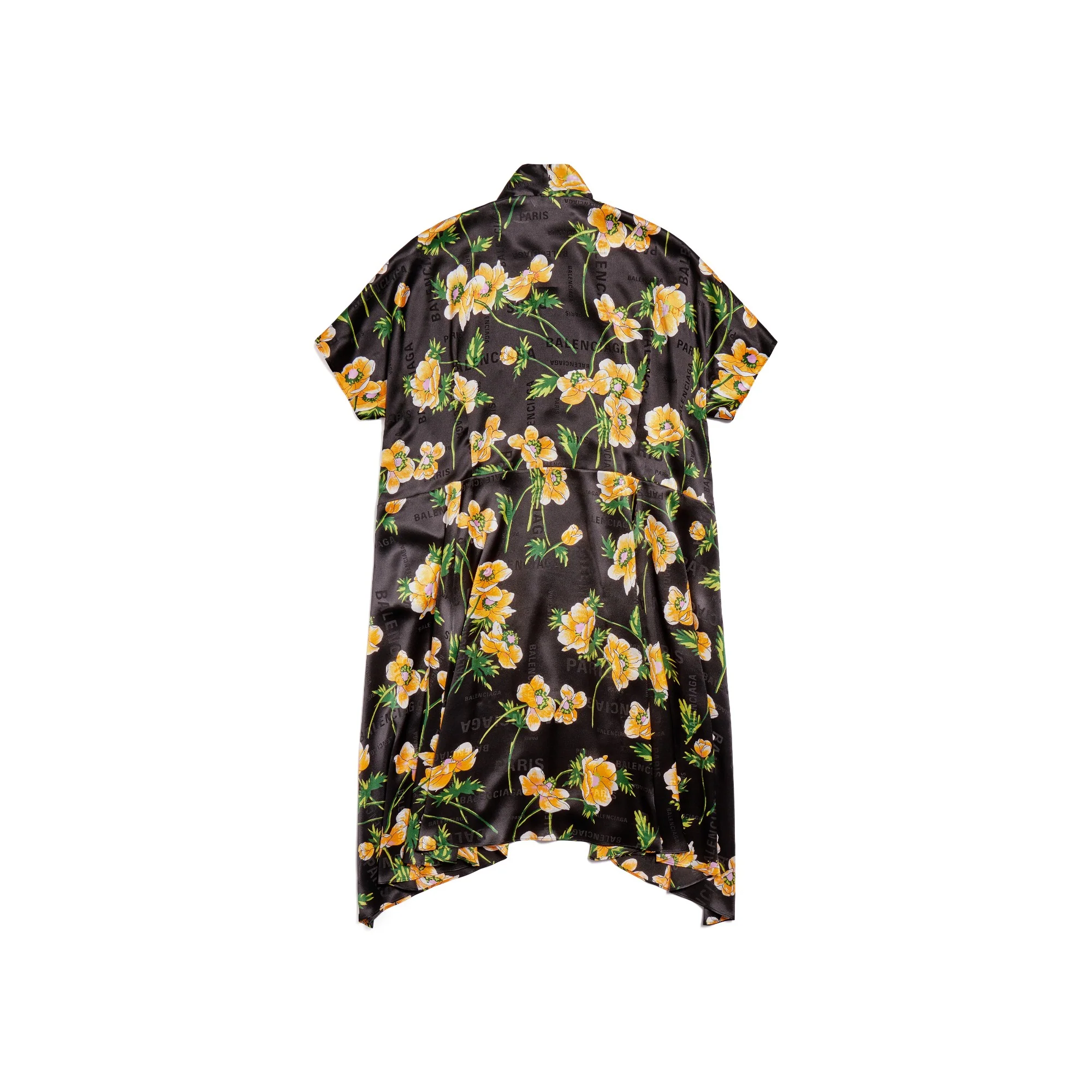 Oversized Dress - Black/Yellow - Image 2