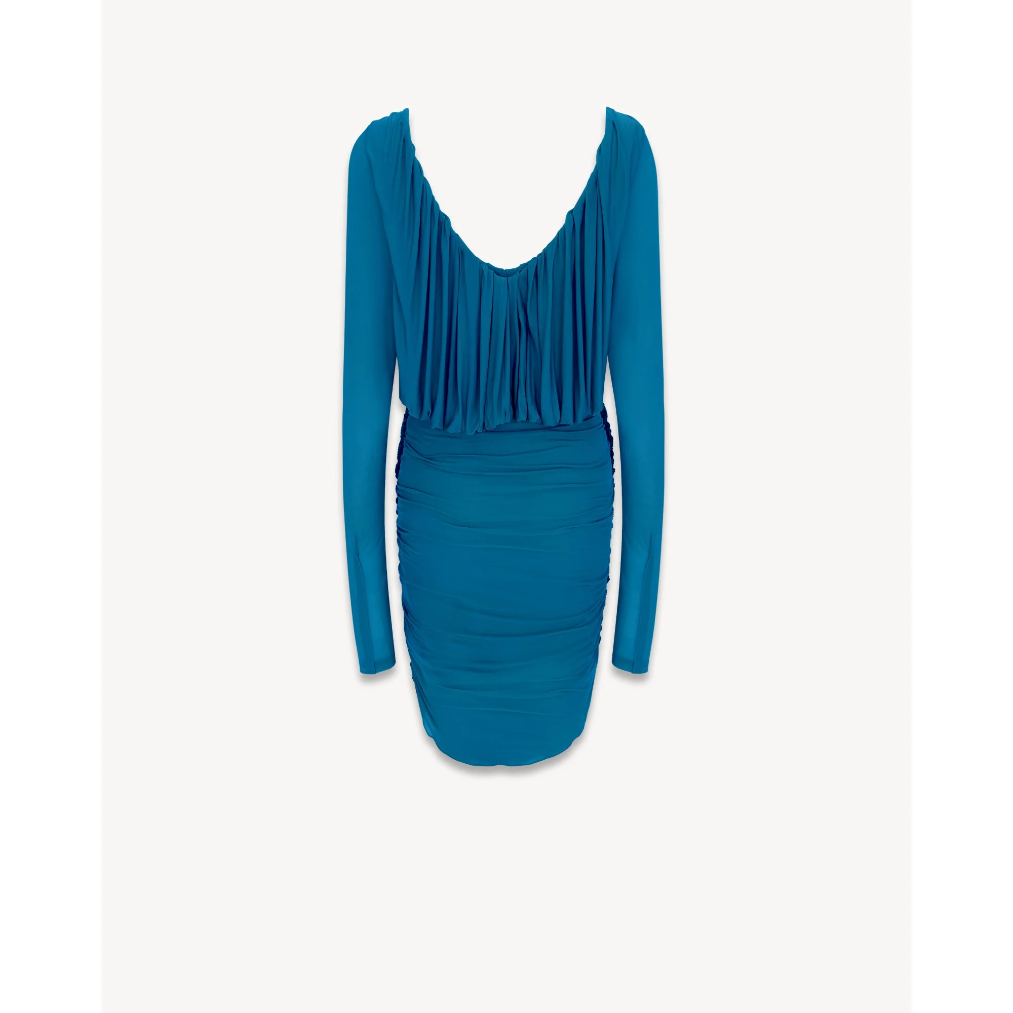 Robe Jersey Doux - Canard - Image 2