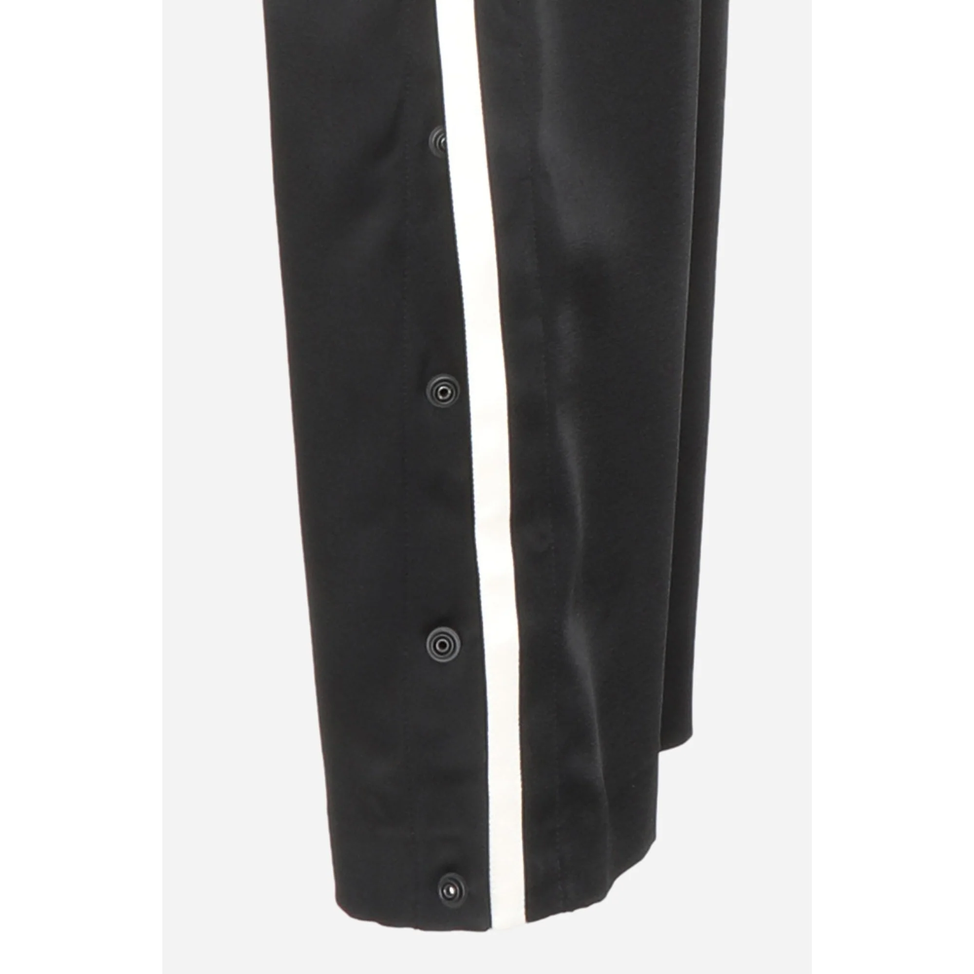 Jogging Satin Envers Crepe - Noir - Image 4