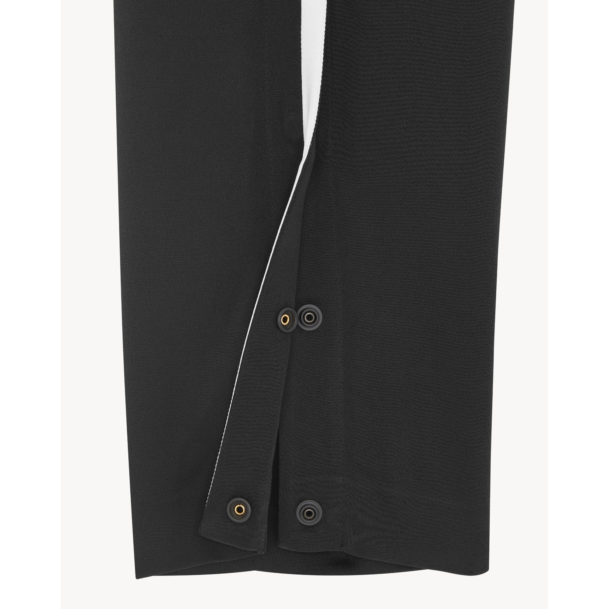 Jogging Satin Envers Crepe - Noir - Image 7