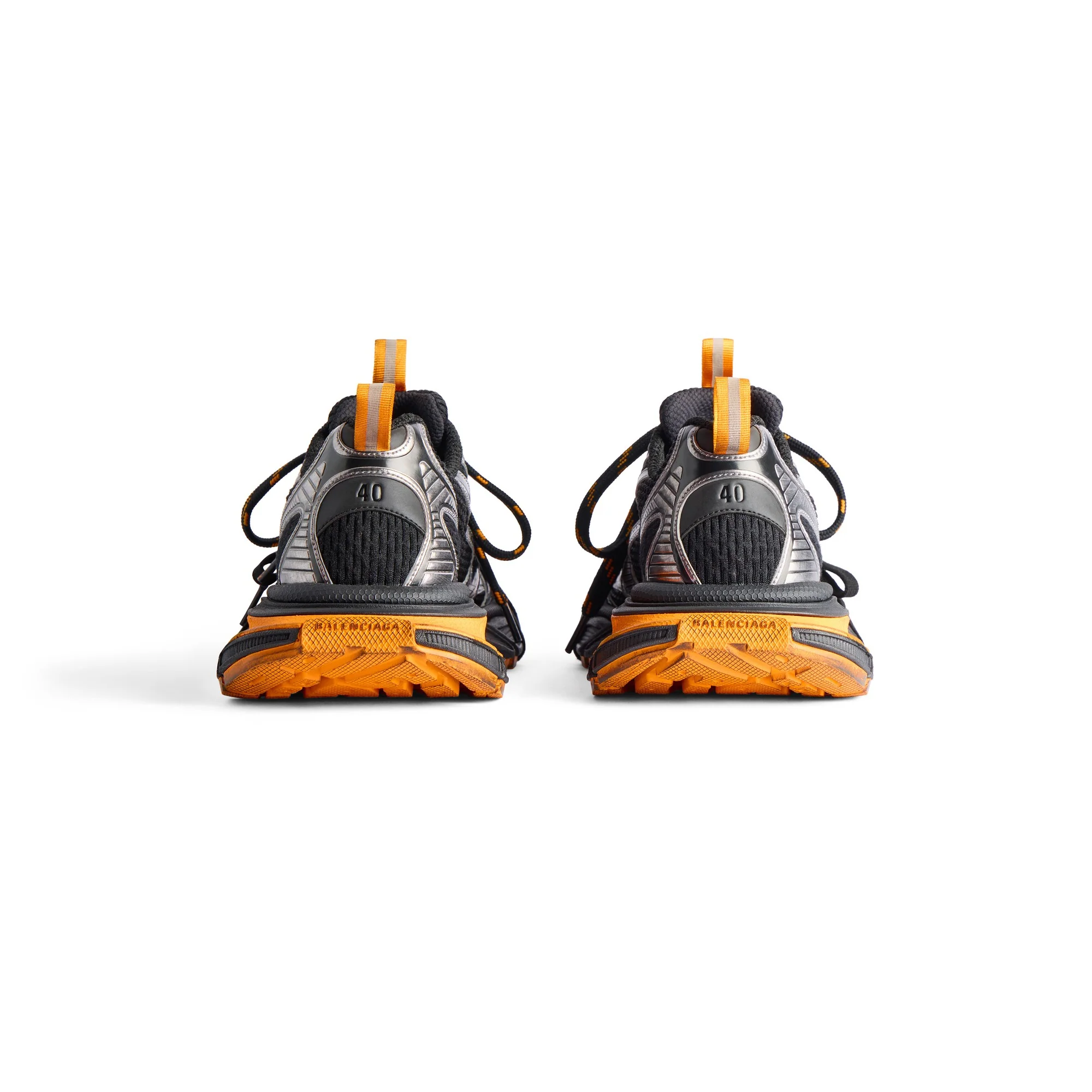 3Xl Tricolor/Mesh/Rub/W - Black/Orange/Grey - Image 2