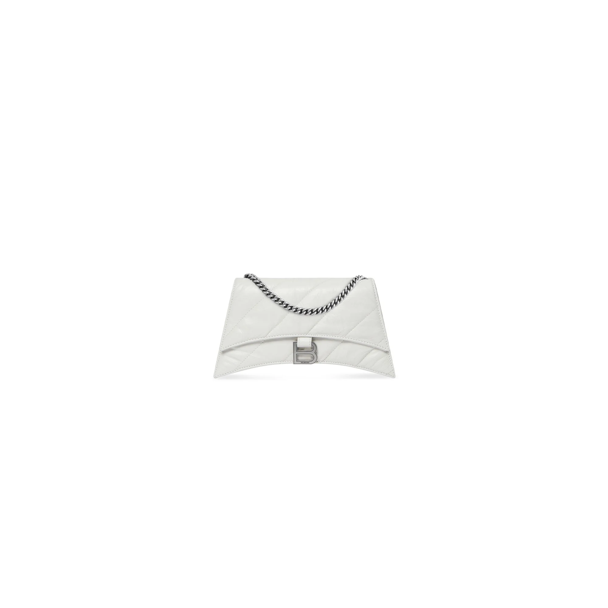 Crush Chain Bag Xs - Optic White