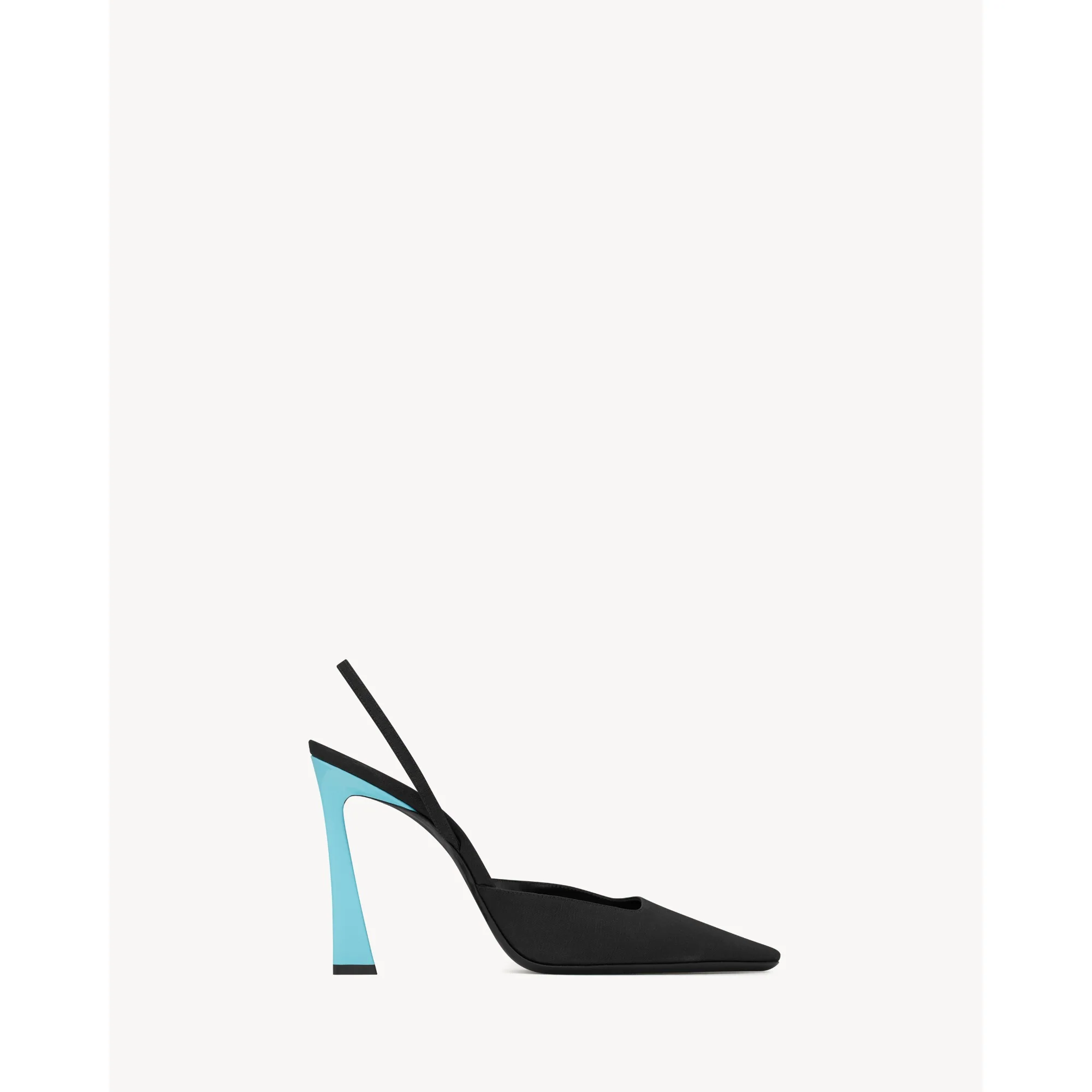 Blade 105 Slingback Pump - Nero/Heavenly Blue