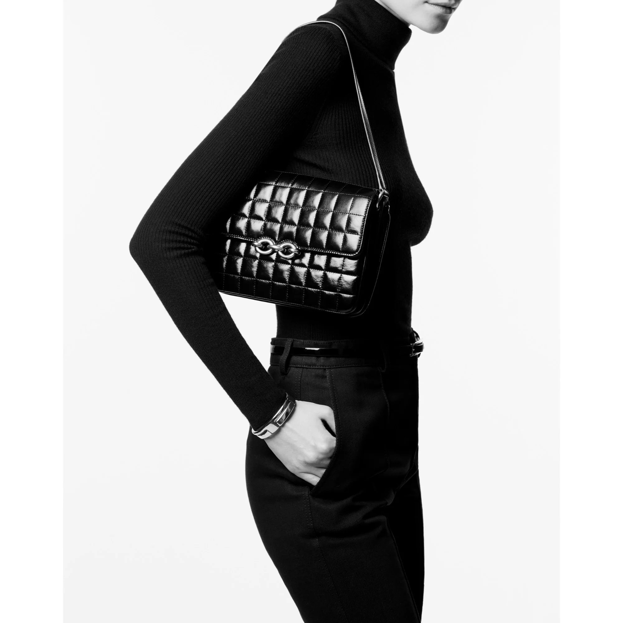 Le Maillon Satchel - Nero - Image 7