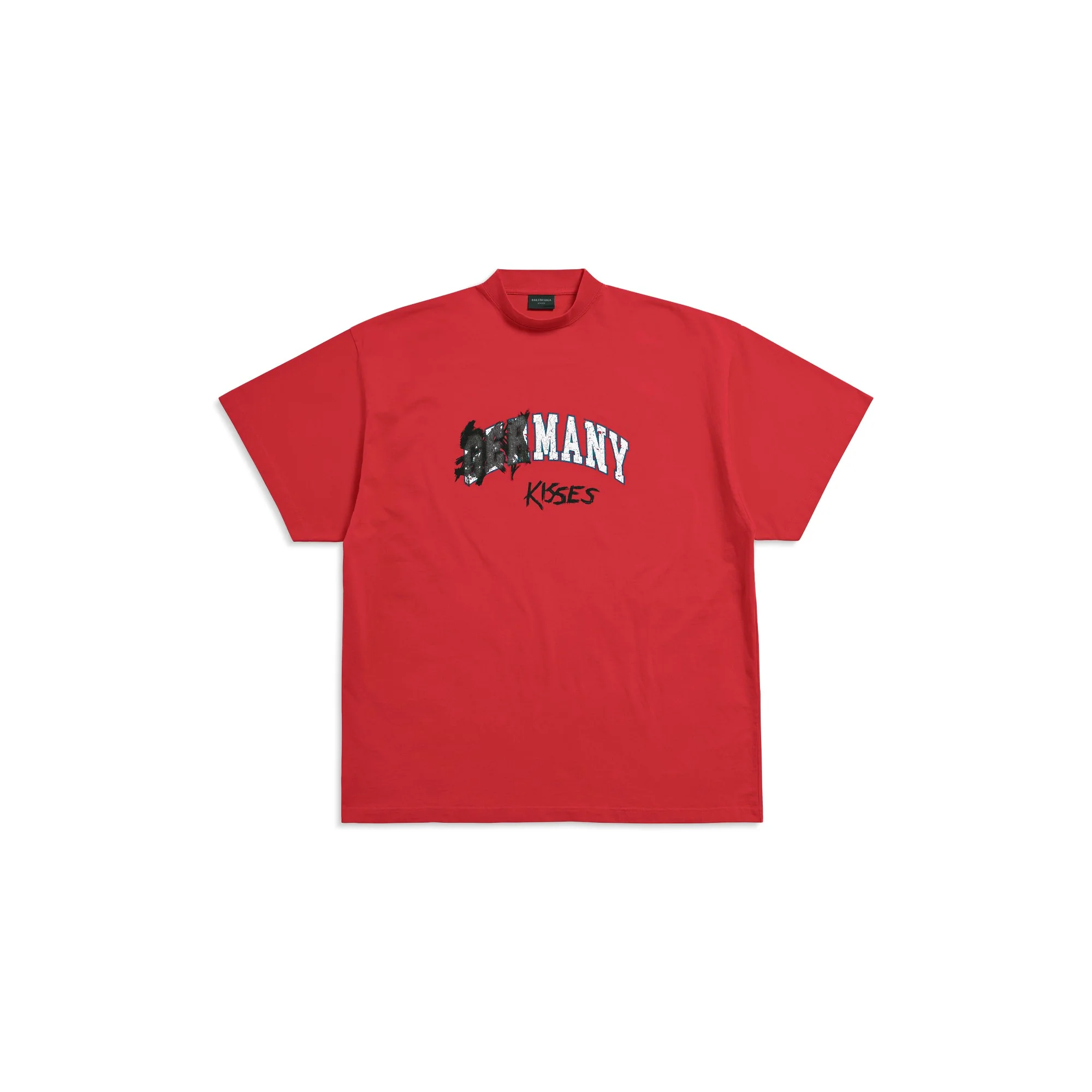 Oversized T-Shirt - Faded Red