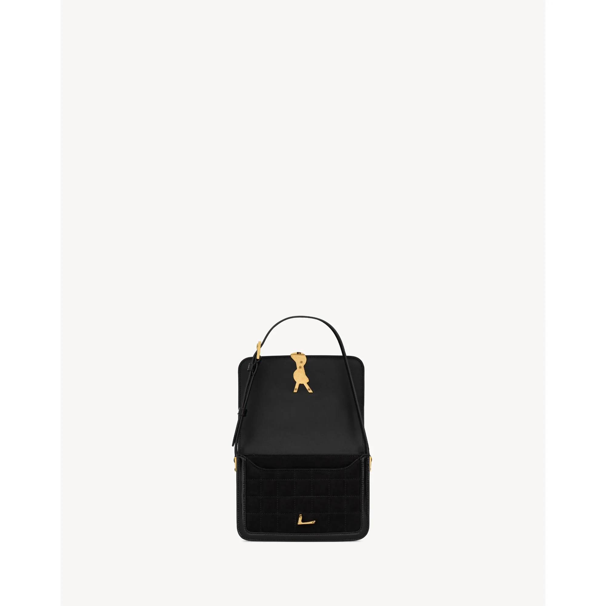 Small Solferino Satchel - Nero - Image 4