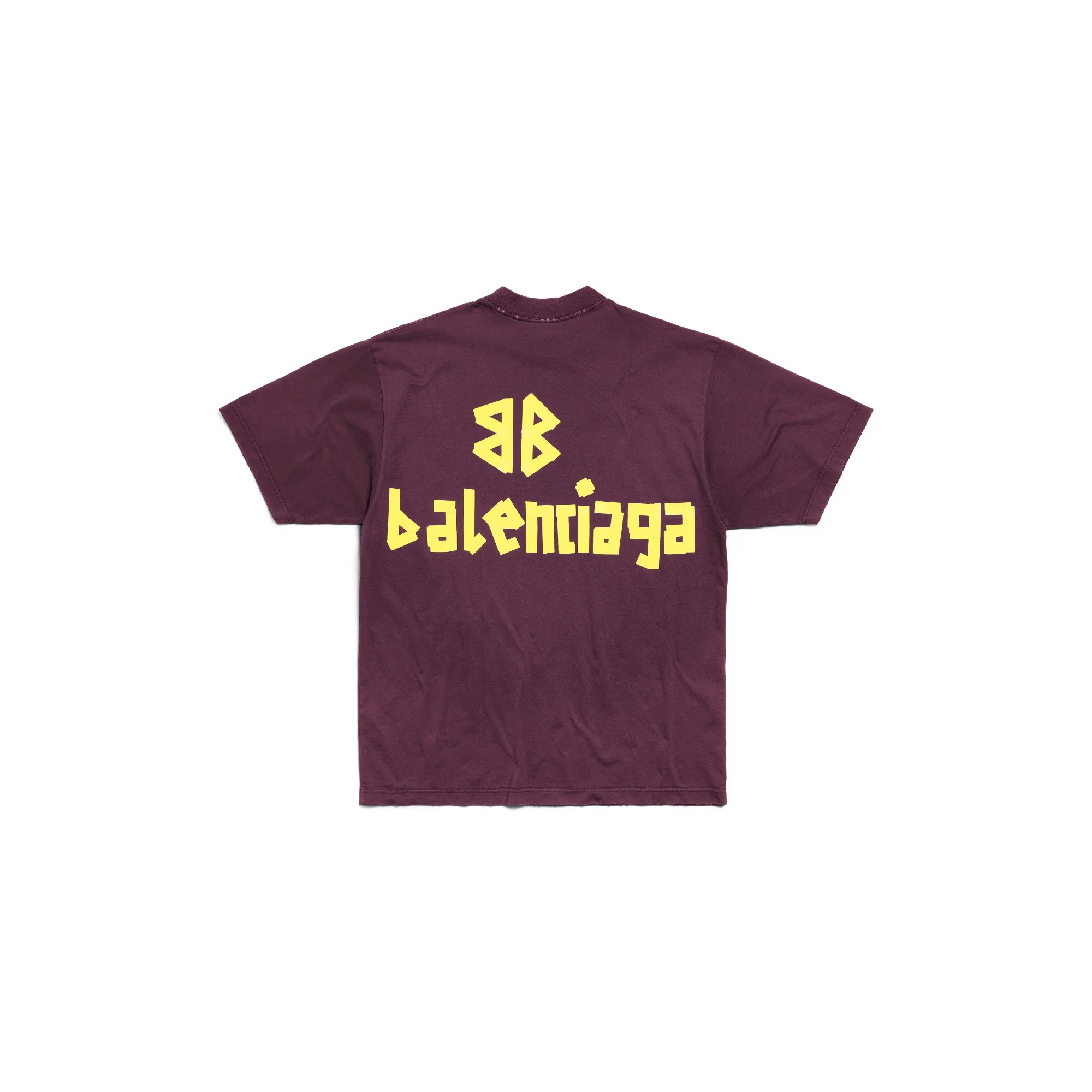 Medium Fit T-Shirt - Bordeaux - Image 2