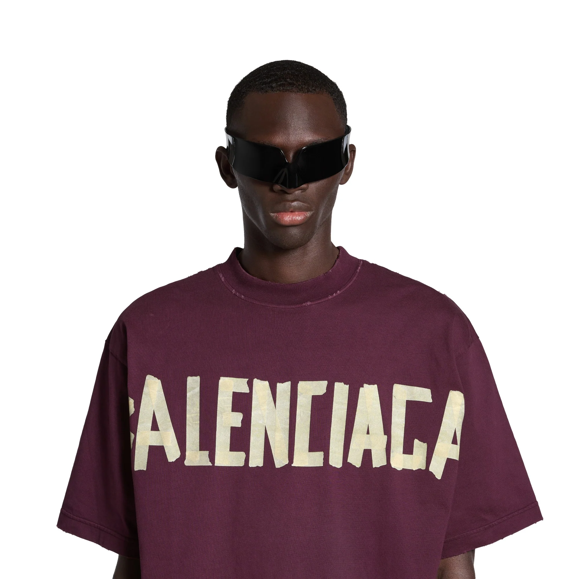 Medium Fit T-Shirt - Bordeaux - Image 6