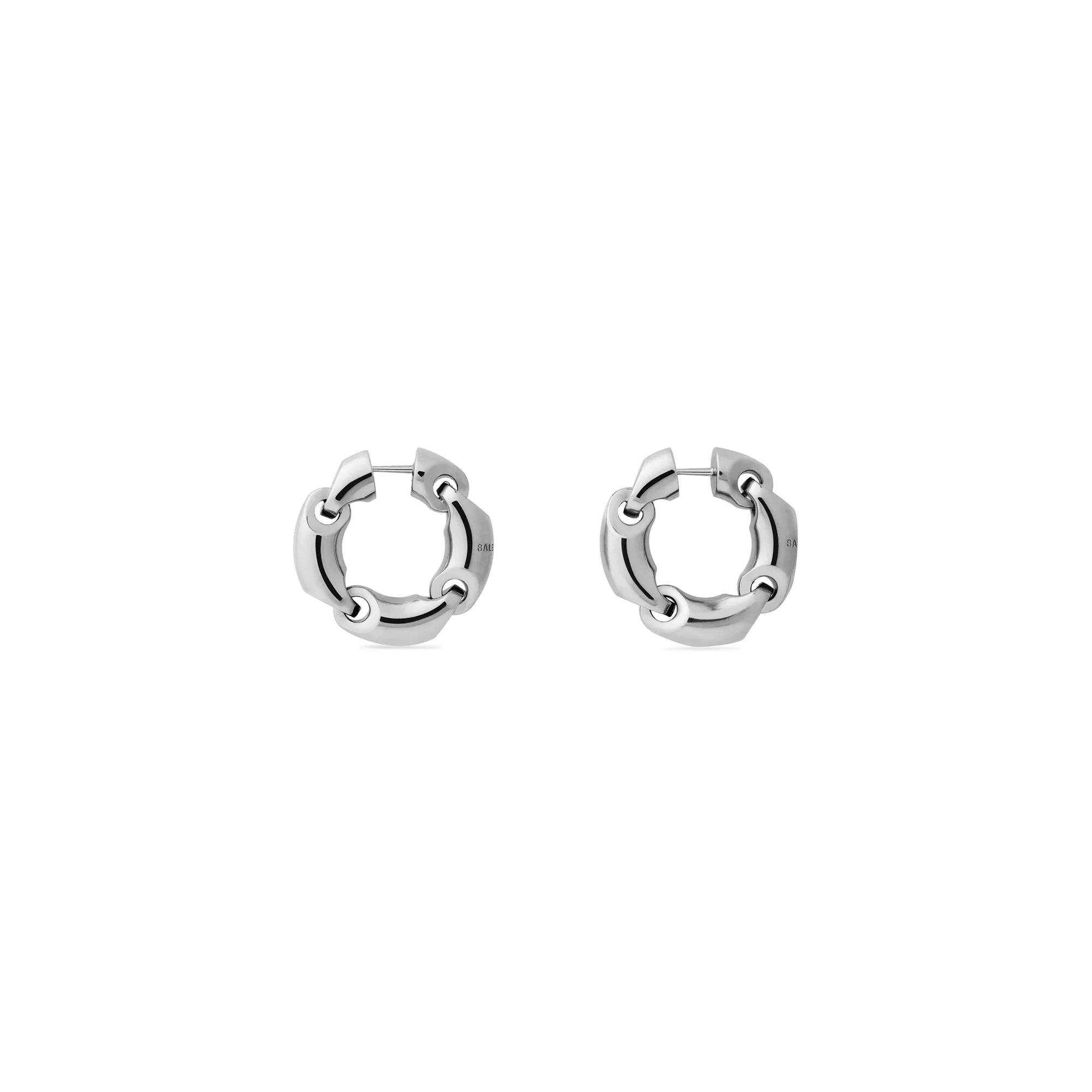 Solid 2.0 Earrings P - Silver - Image 5