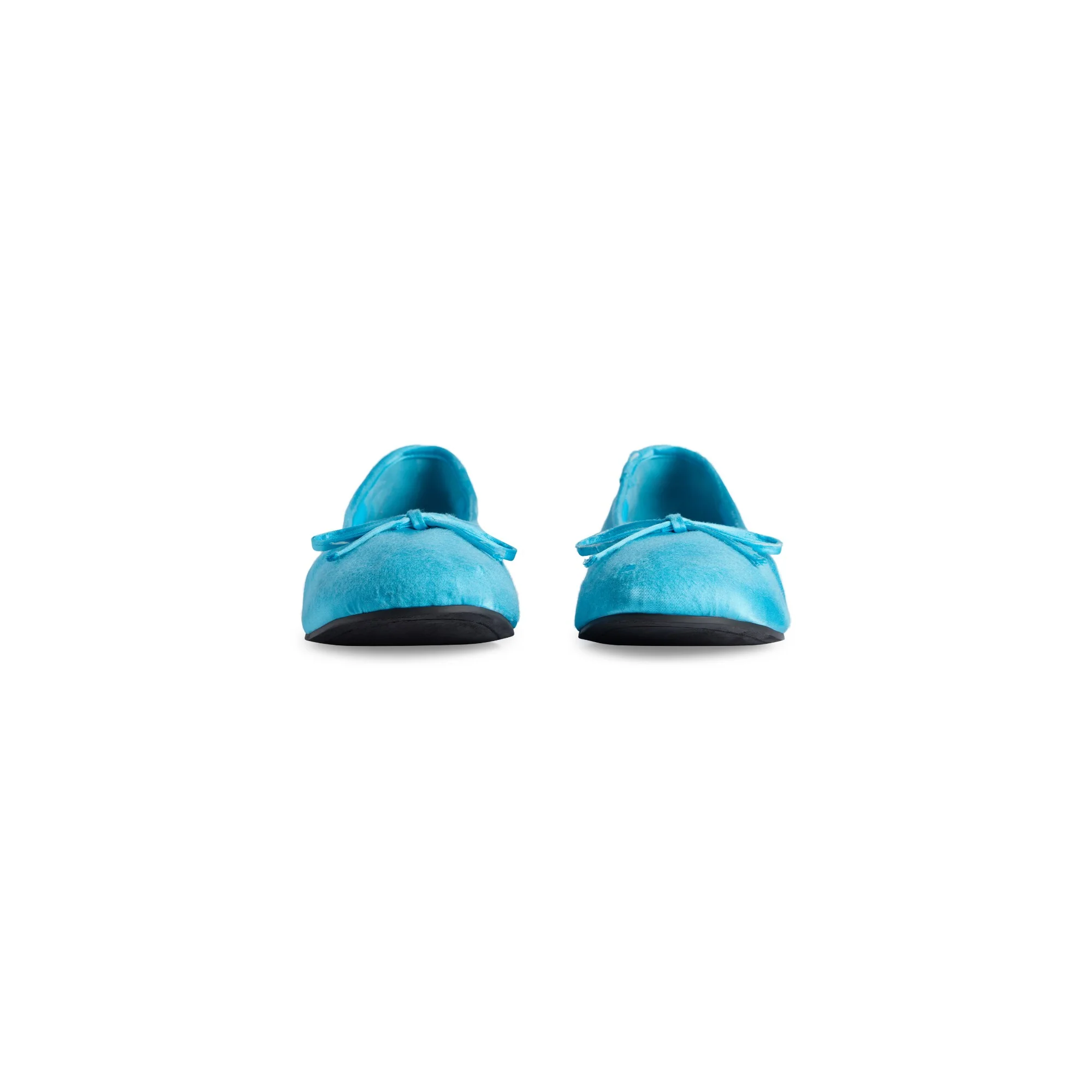 Leopold Flat Satin Worn Out - Turquoise - Image 7