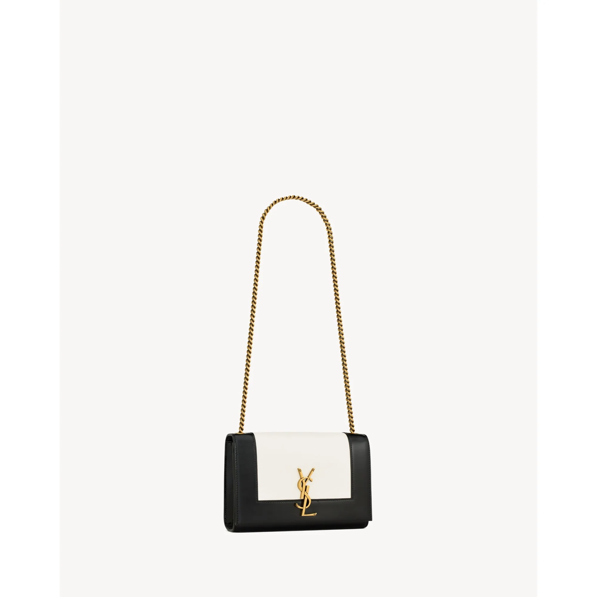 Small Kate Chain Bag - New Alabaster/Nero - Image 5