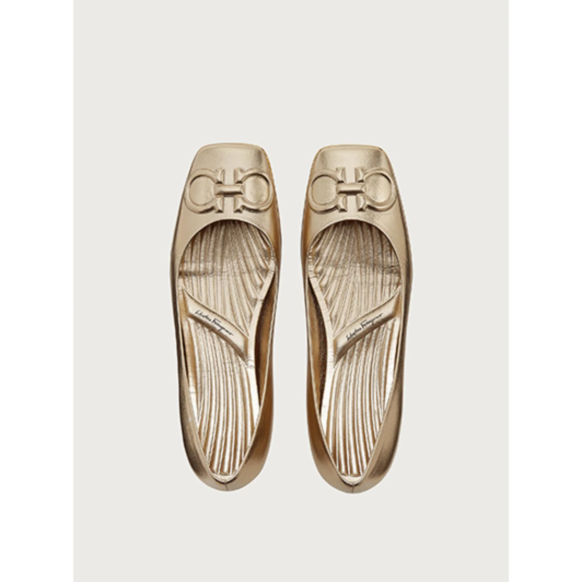 Gancini Ballet Flats - Mekong Gold - Image 2