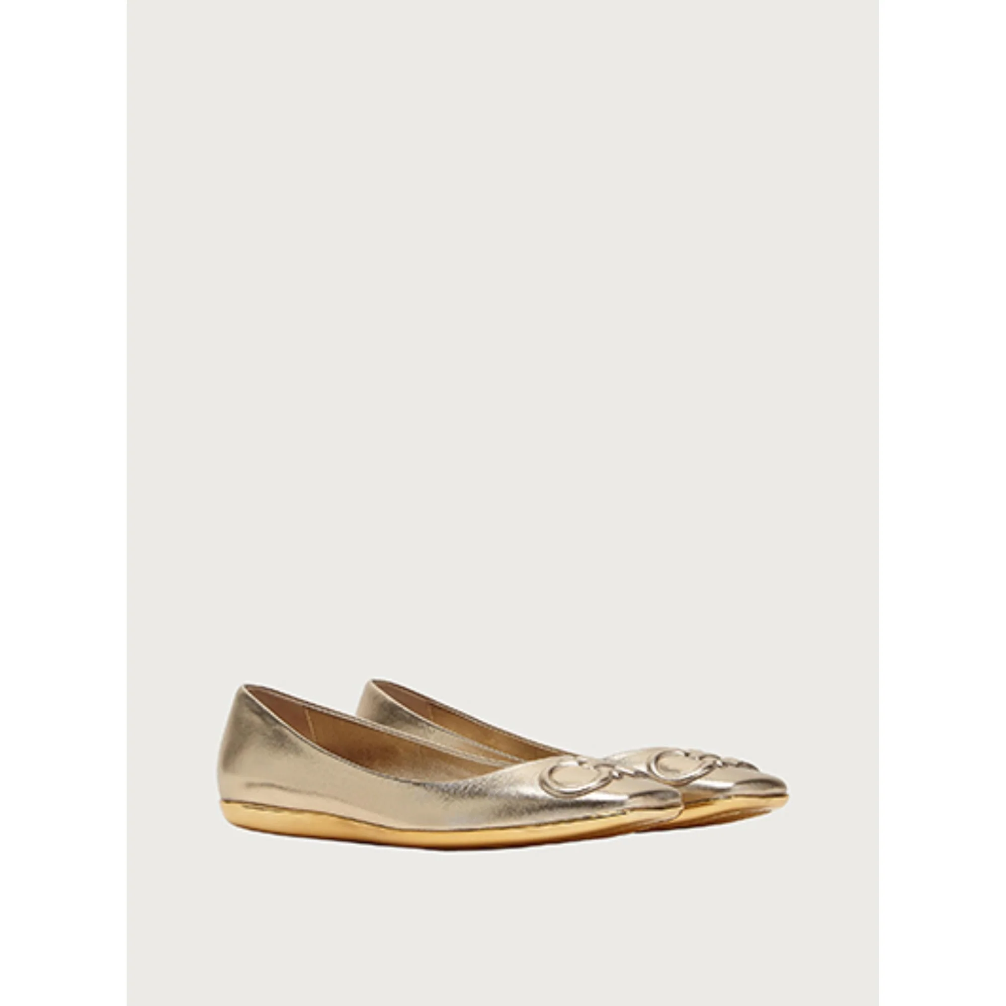 Gancini Ballet Flats - Mekong Gold - Image 3