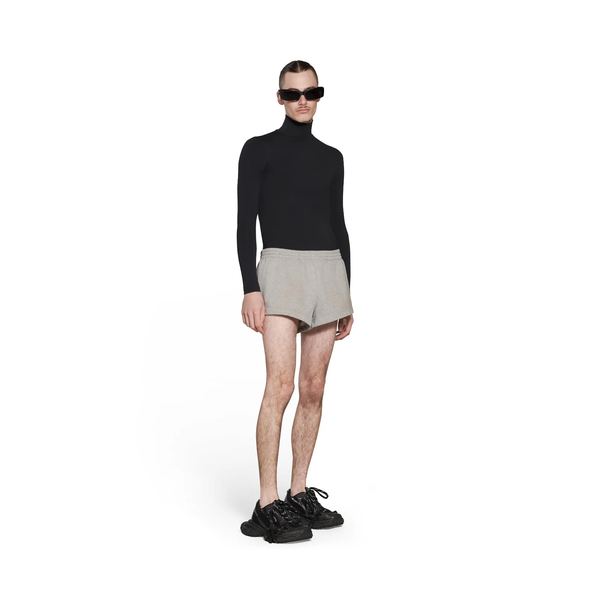 Running Shorts - Heather Grey - Image 3