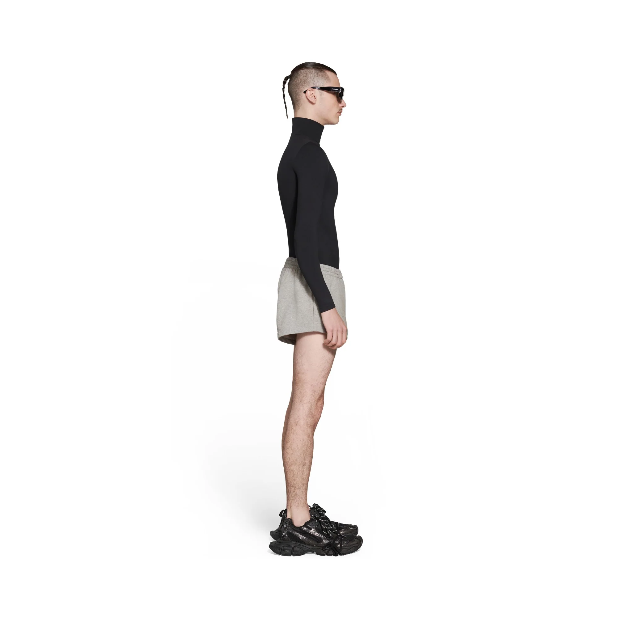 Running Shorts - Heather Grey - Image 5