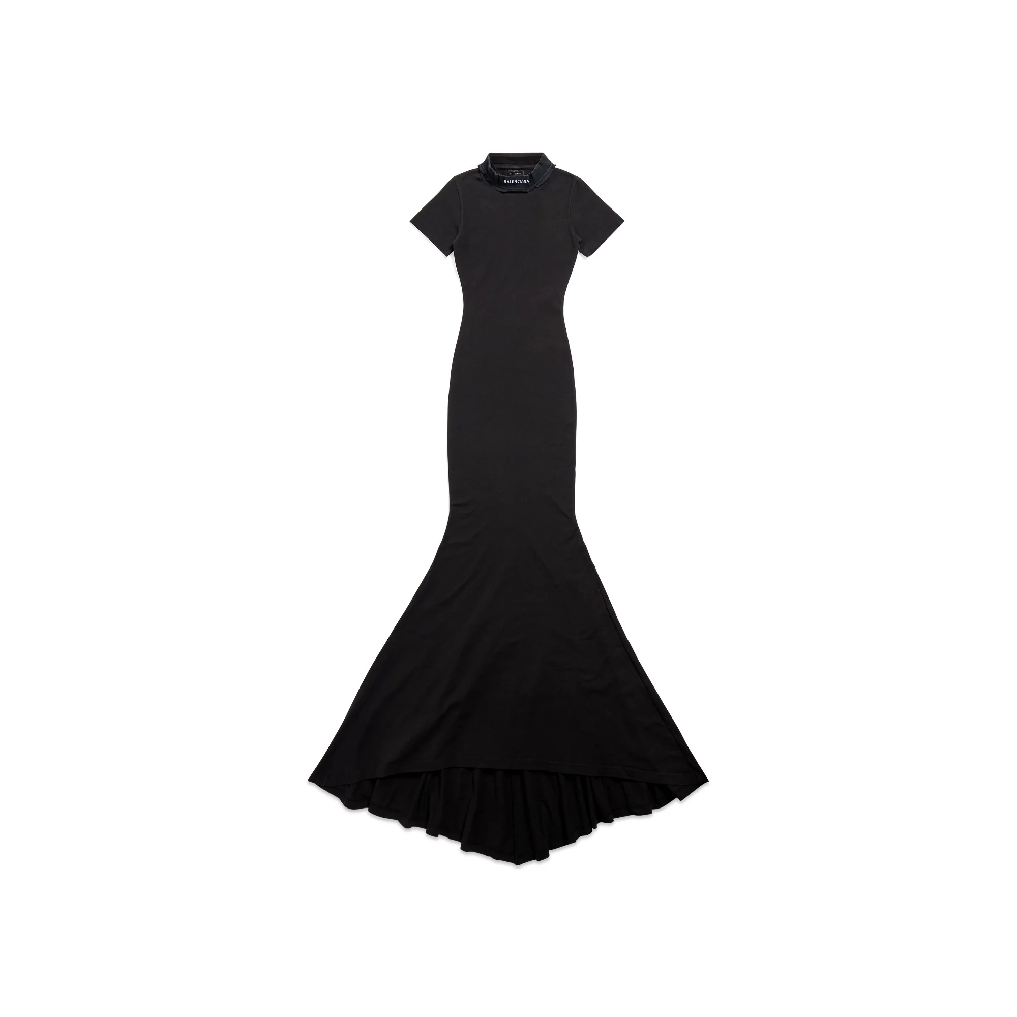 Maxi T-Shirt Dress - Washed Black
