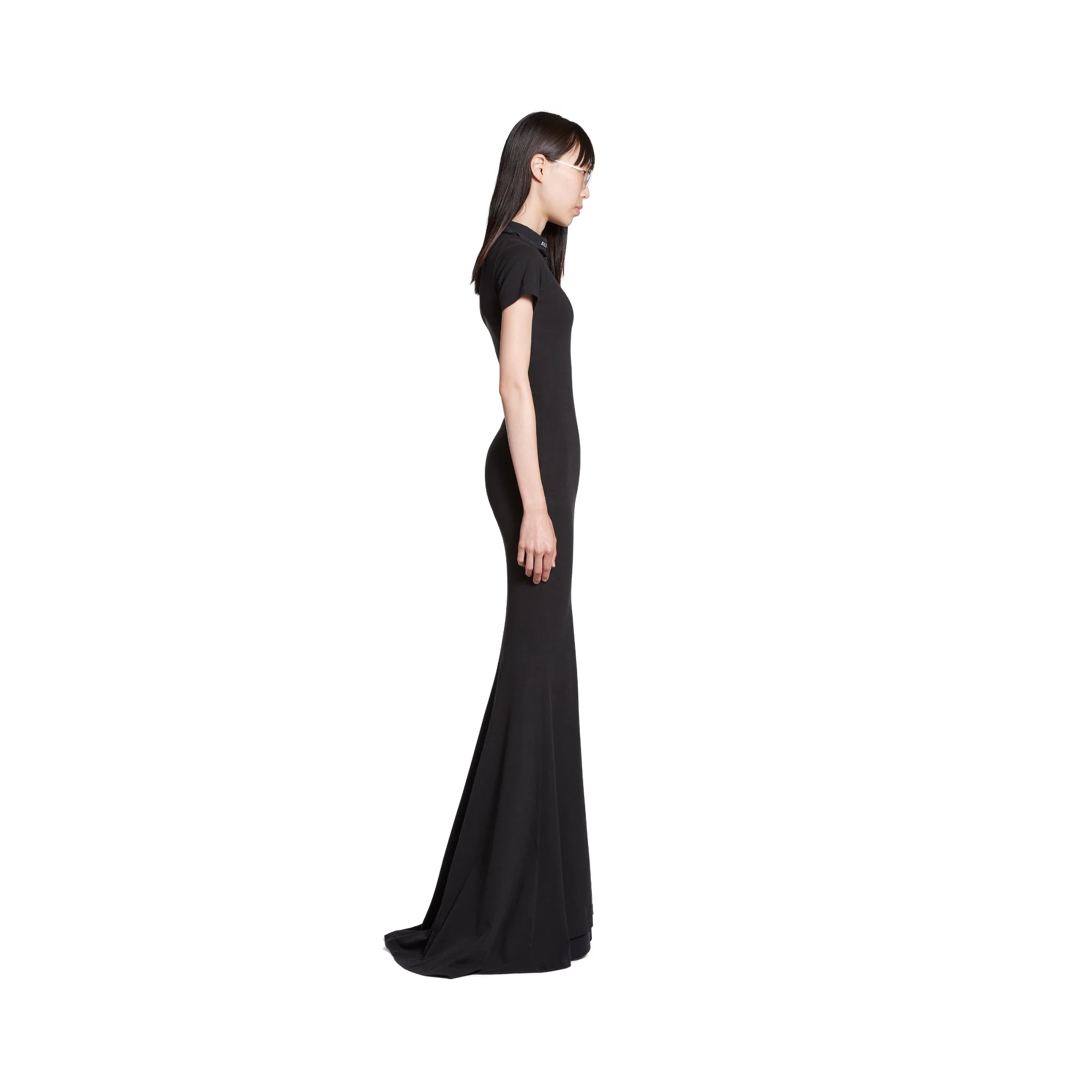 Maxi T-Shirt Dress - Washed Black - Image 5