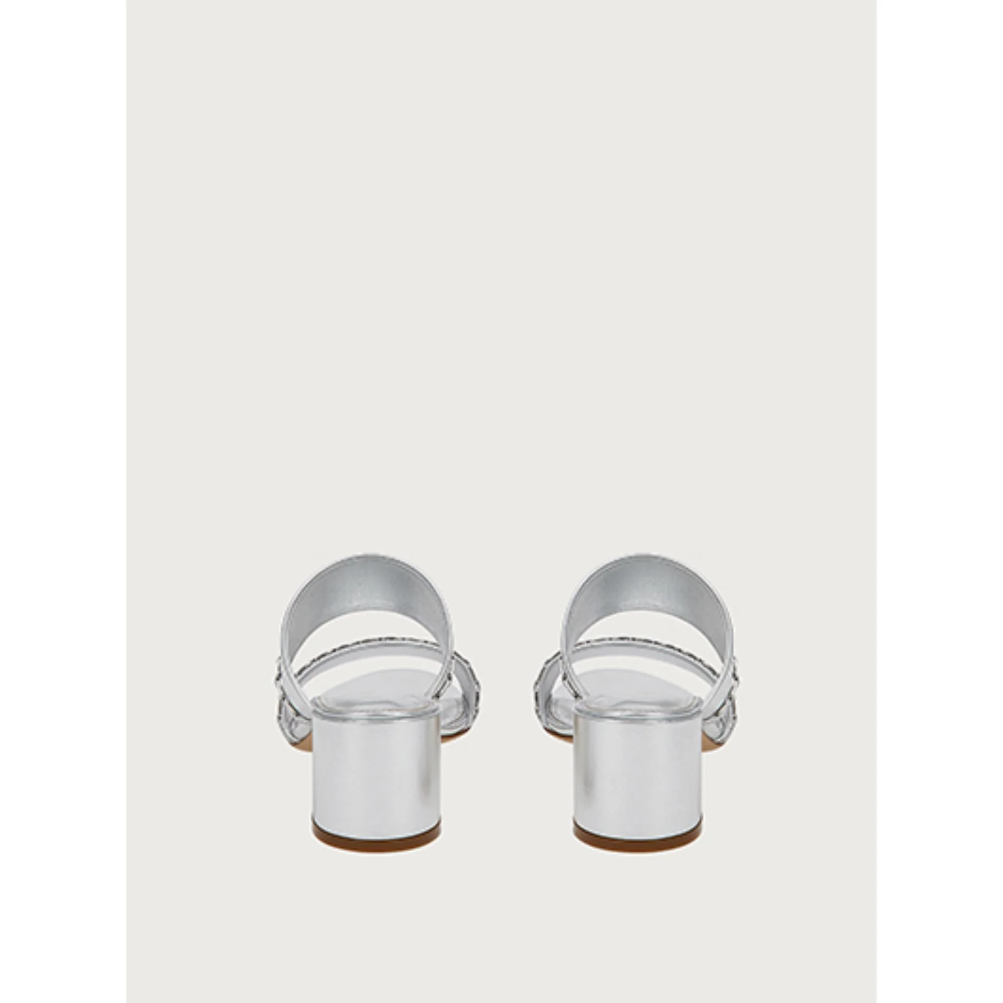 Vara Chain Sandals - Silver - Image 4