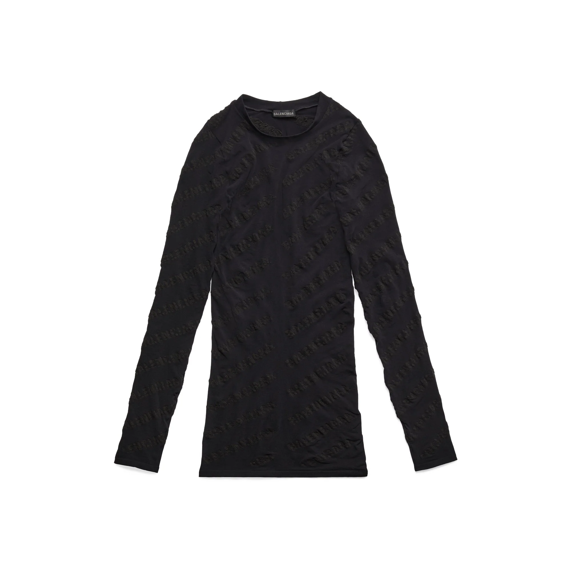 Top Allover Logo - Black