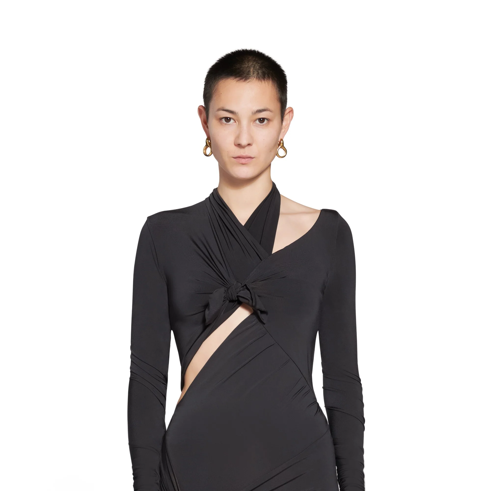 Knot Gown - Black - Image 6