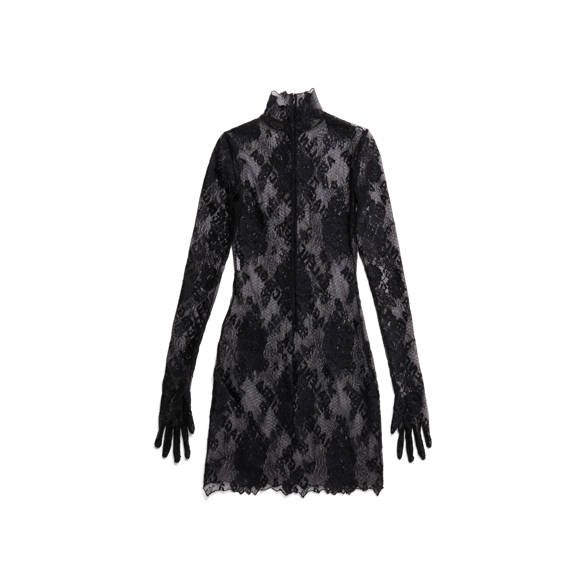 Glove Dress - Black - Image 2