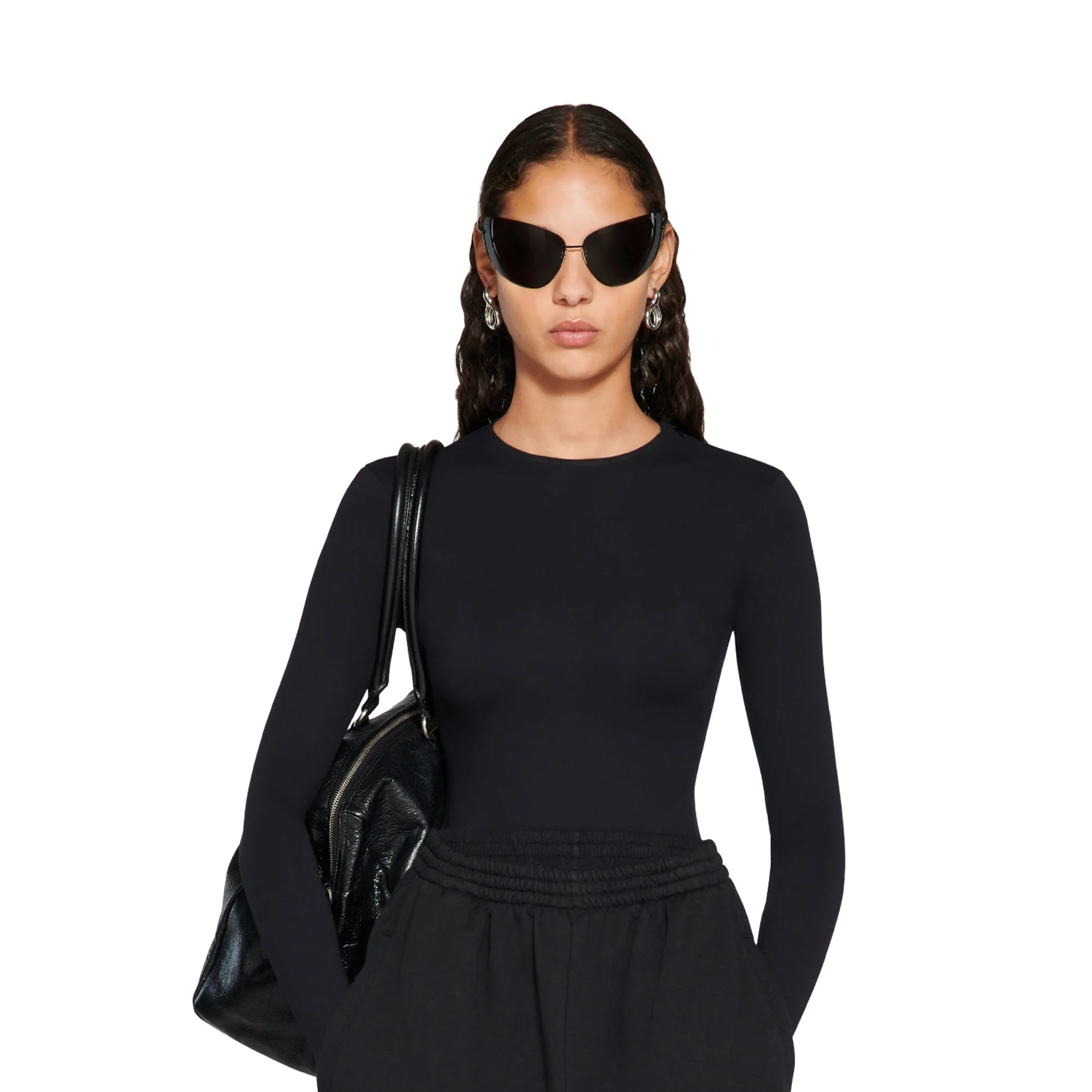 Fitted Top - Noir - Image 6