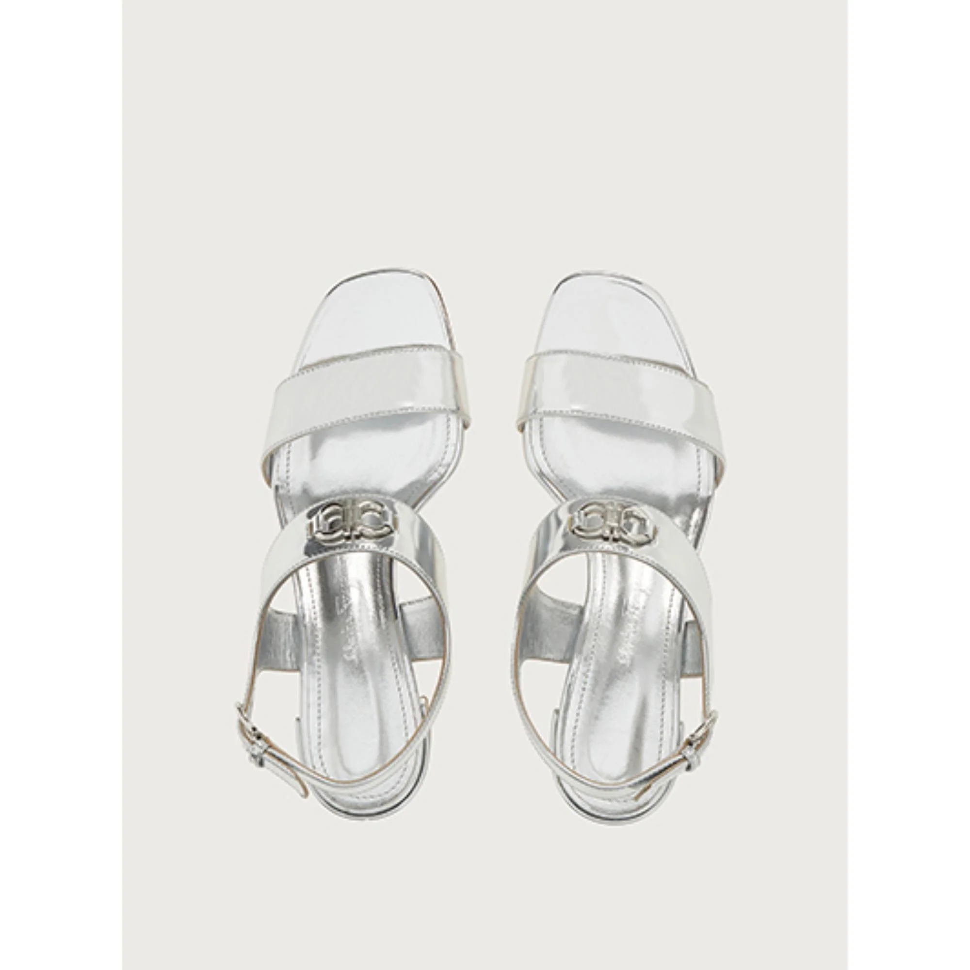 Gancini Sandals - Silver - Image 2