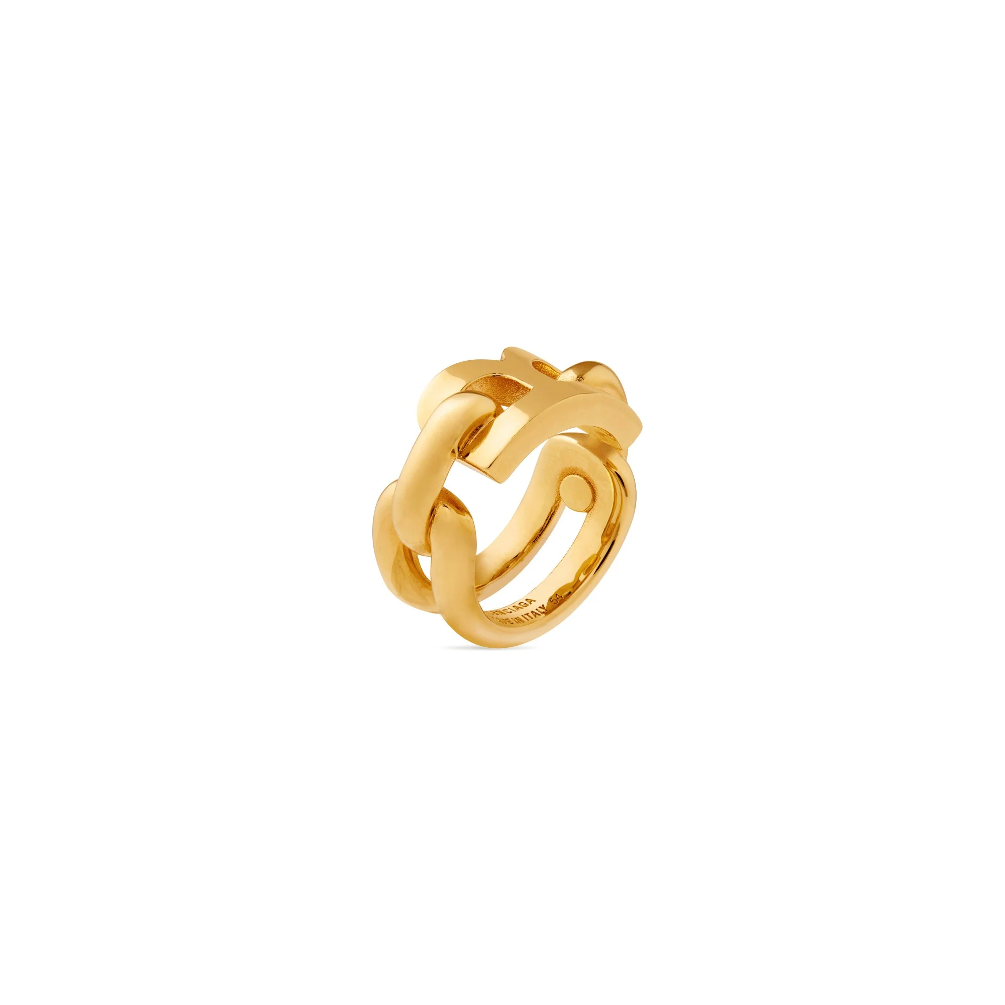 B Chain Ring 2.0 - Shiny Gold