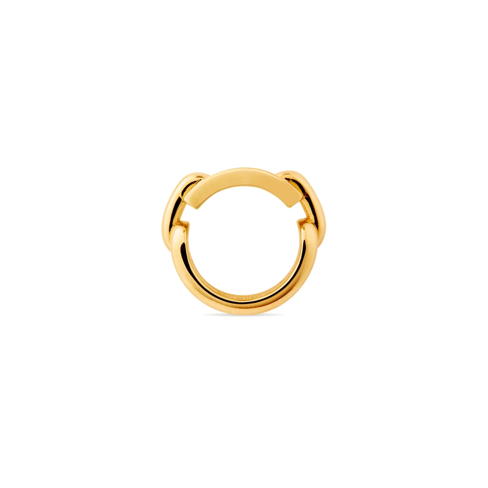 B Chain Ring 2.0 - Shiny Gold - Image 2